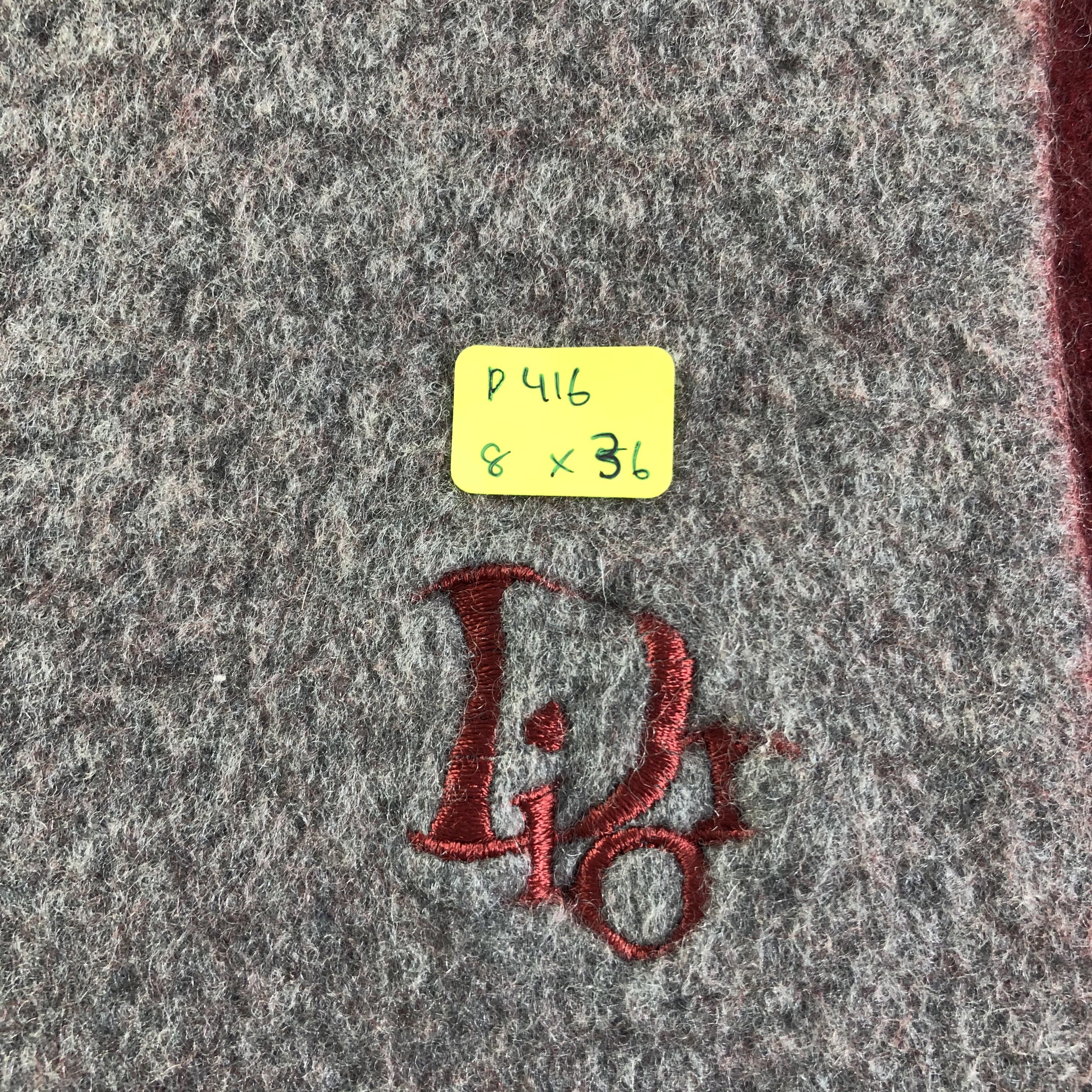 Christian Dior Monsieur Christian Dior Scarf / Muffler / Neckwear P416 Size ONE SIZE - 6 Thumbnail
