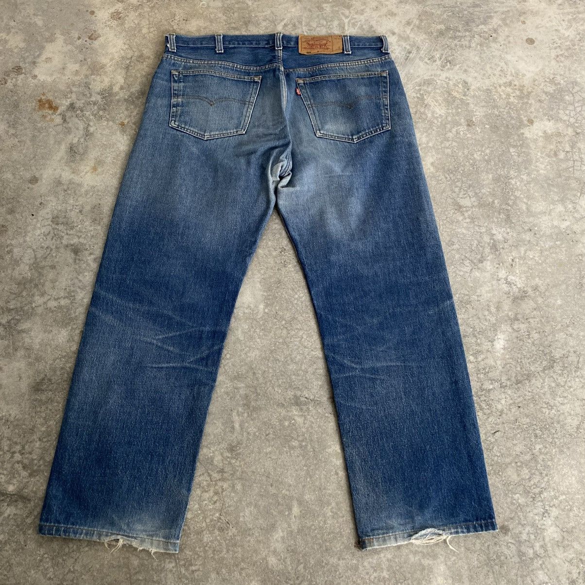Levi's Size 39x30 Vintage 1993 Levis 501 Faded Blue Denim Jeans Size US 39 - 9 Thumbnail