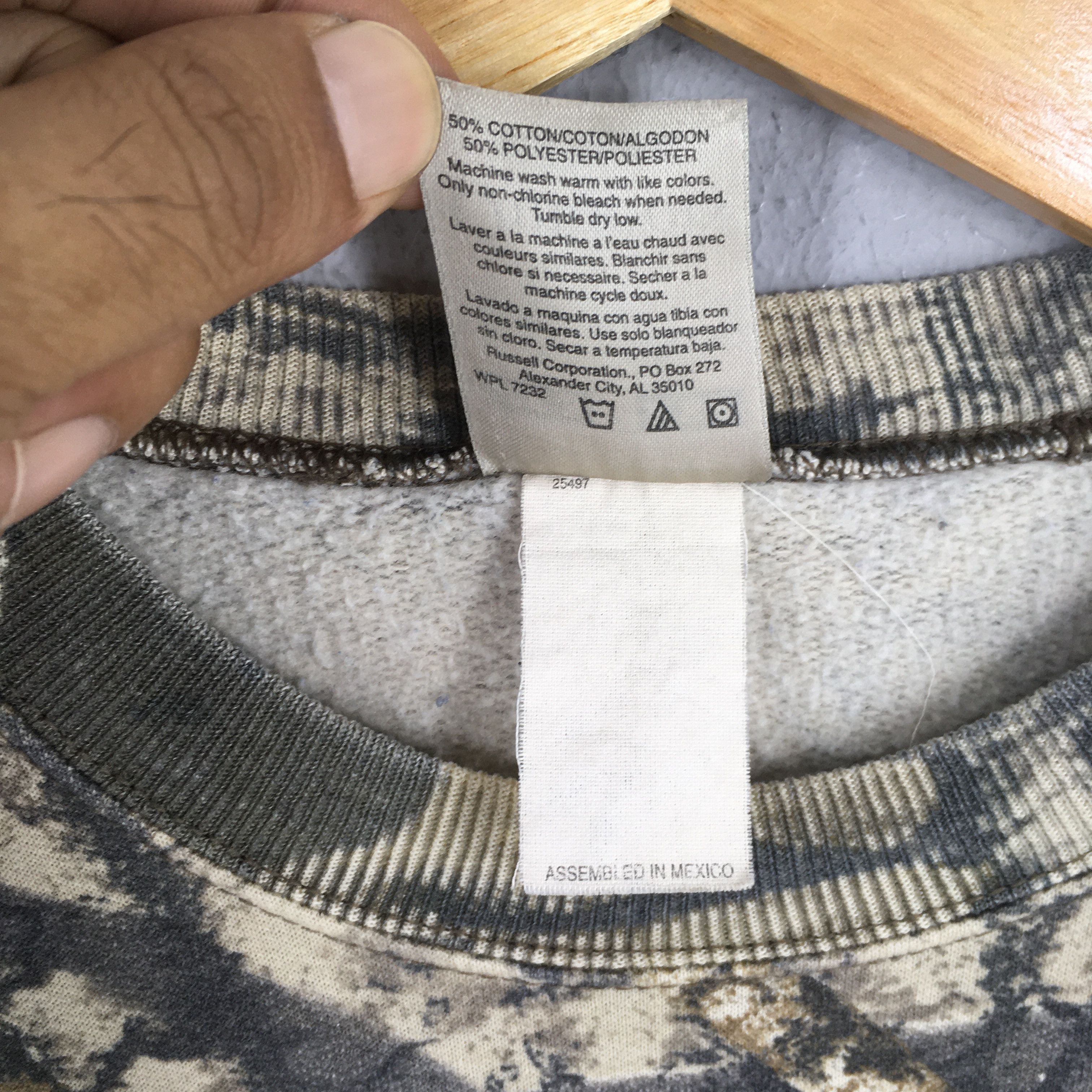 Jerzees × Vintage Vintage Jerzees Outdoors Mossy Oak Camo Sweatshirt XLarge Size US L / EU 52-54 / 3 - 6 Thumbnail