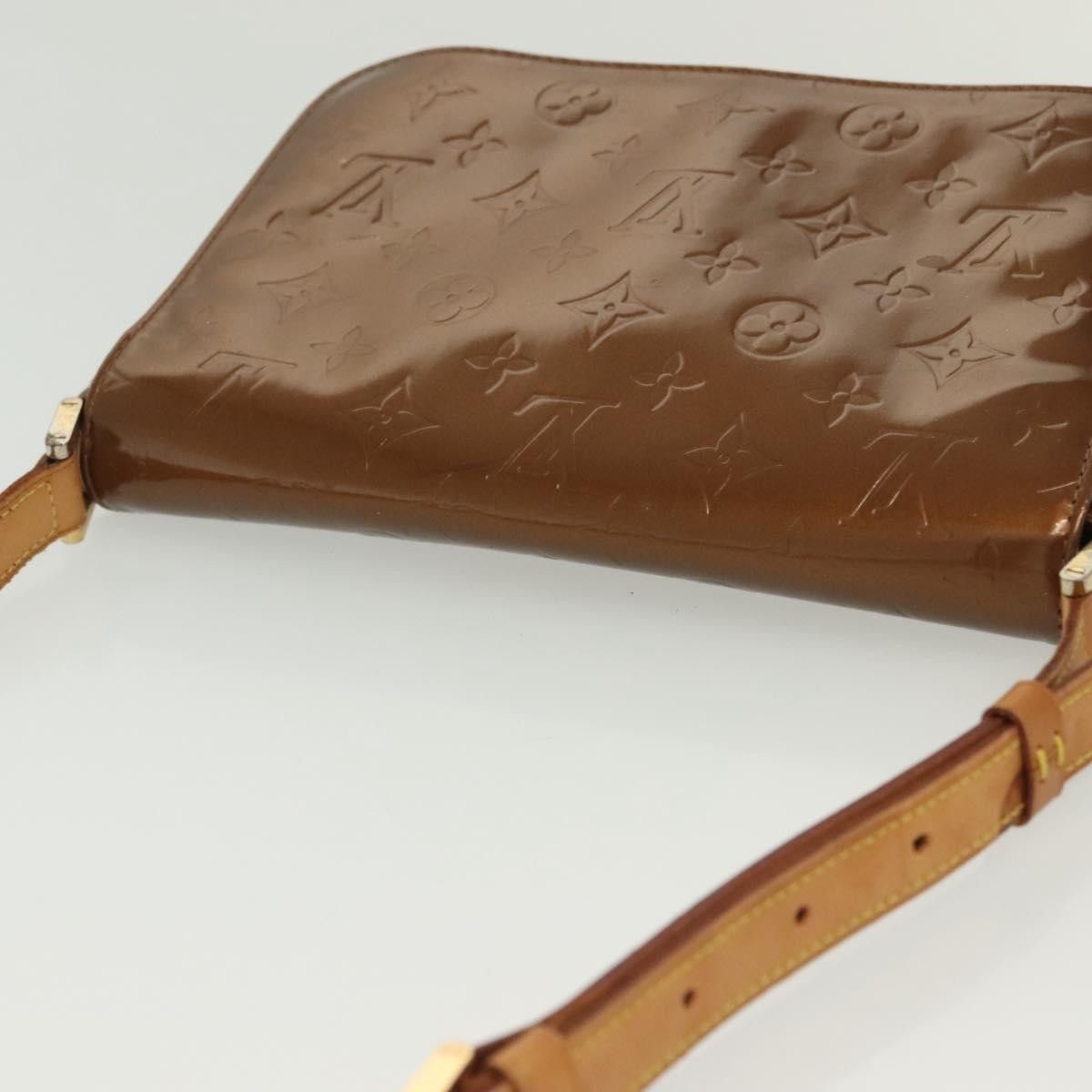 Louis Vuitton LOUIS VUITTON Monogram Vernis Thompson Street Bag Bronze Size ONE SIZE - 6 Thumbnail