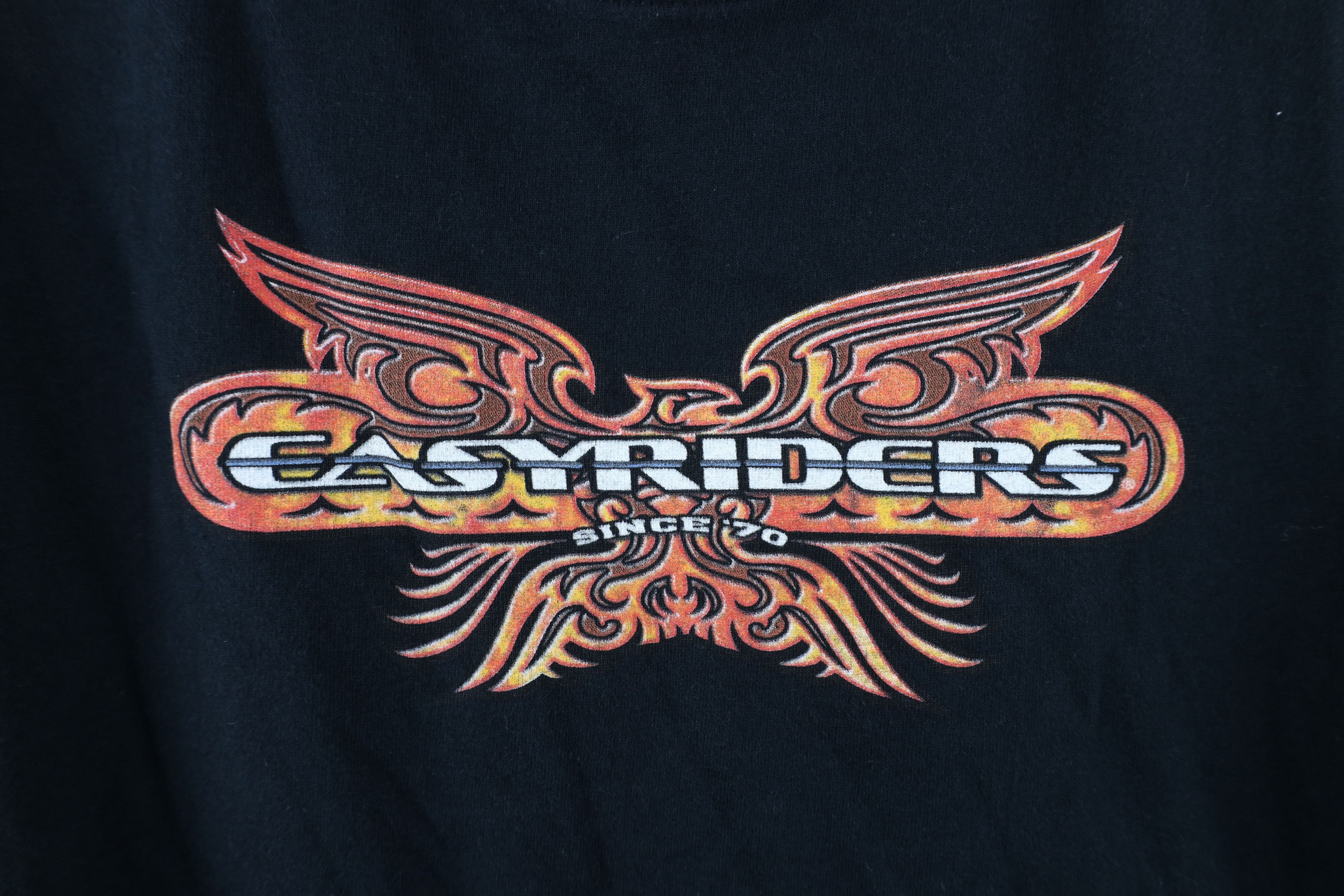 Vintage Vintage Y2K 2006 Bike Week Easyriders Tribal Phoenix T-Shirt Size S / US 4 / IT 40 - 4 Thumbnail