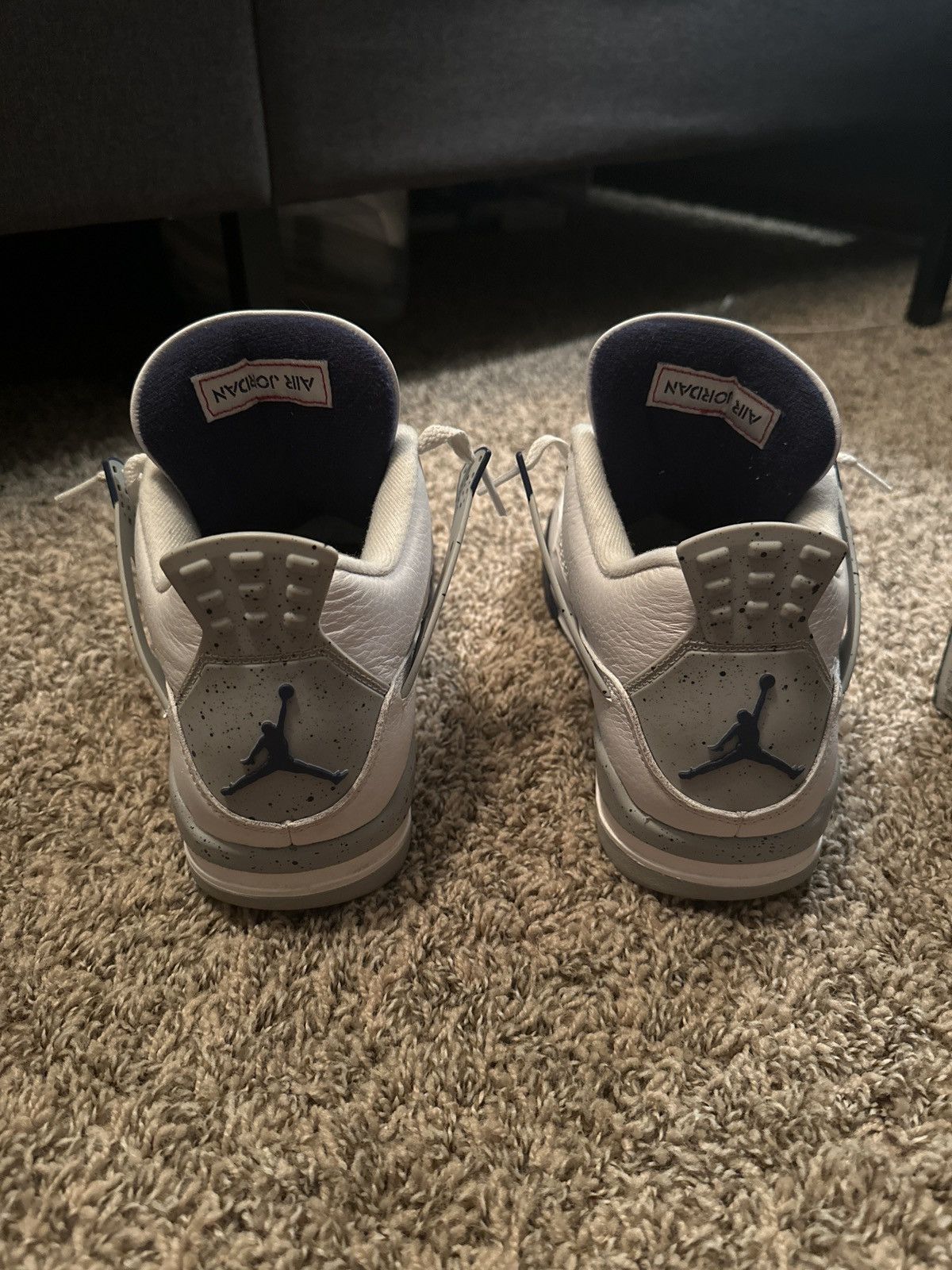 Jordan Brand Retro 4 midnight navy Size US 9.5 / EU 42-43 - 4 Thumbnail