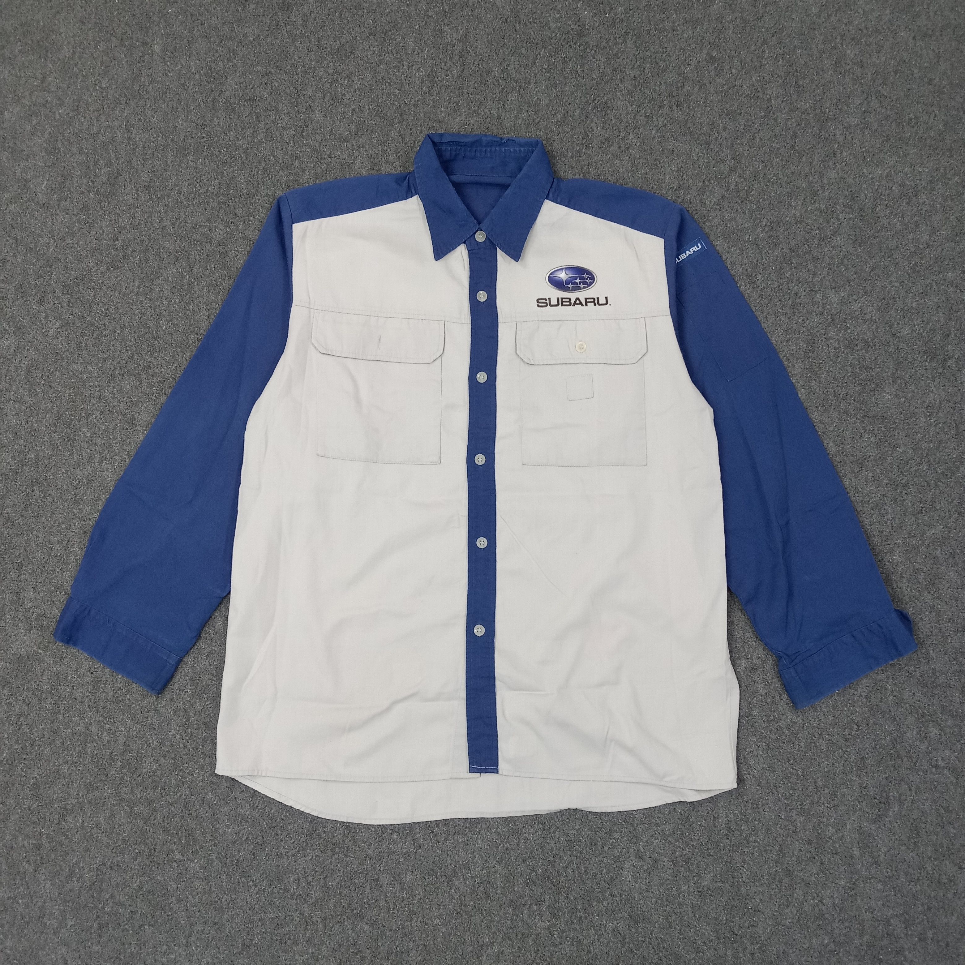 Japanese Brand Subaru Japanese Rally Team Custom Art Shirt Jacket C223N57 Size US L / EU 52-54 / 3 - 3 Thumbnail