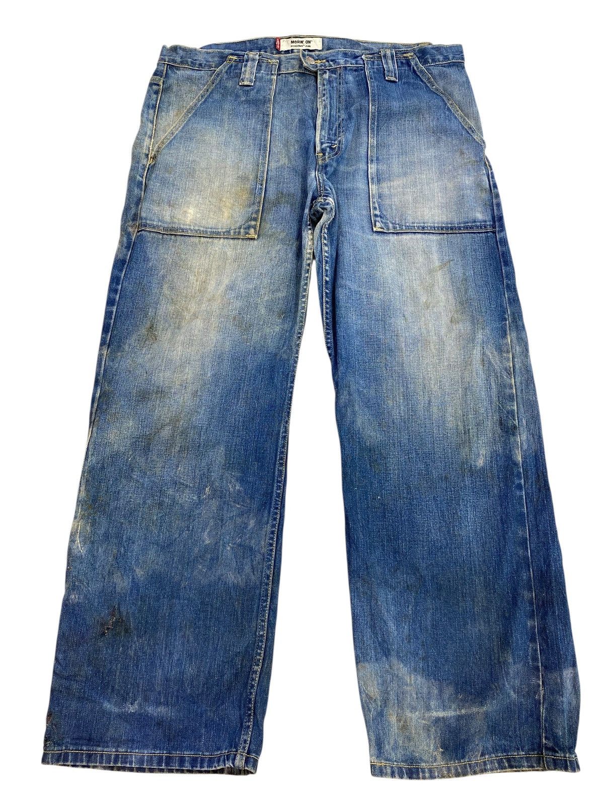 Levi's Vintage Levi’s 90’s Blue Wash Style Loose Jeans Size US 40 / EU 56 - 1 Thumbnail