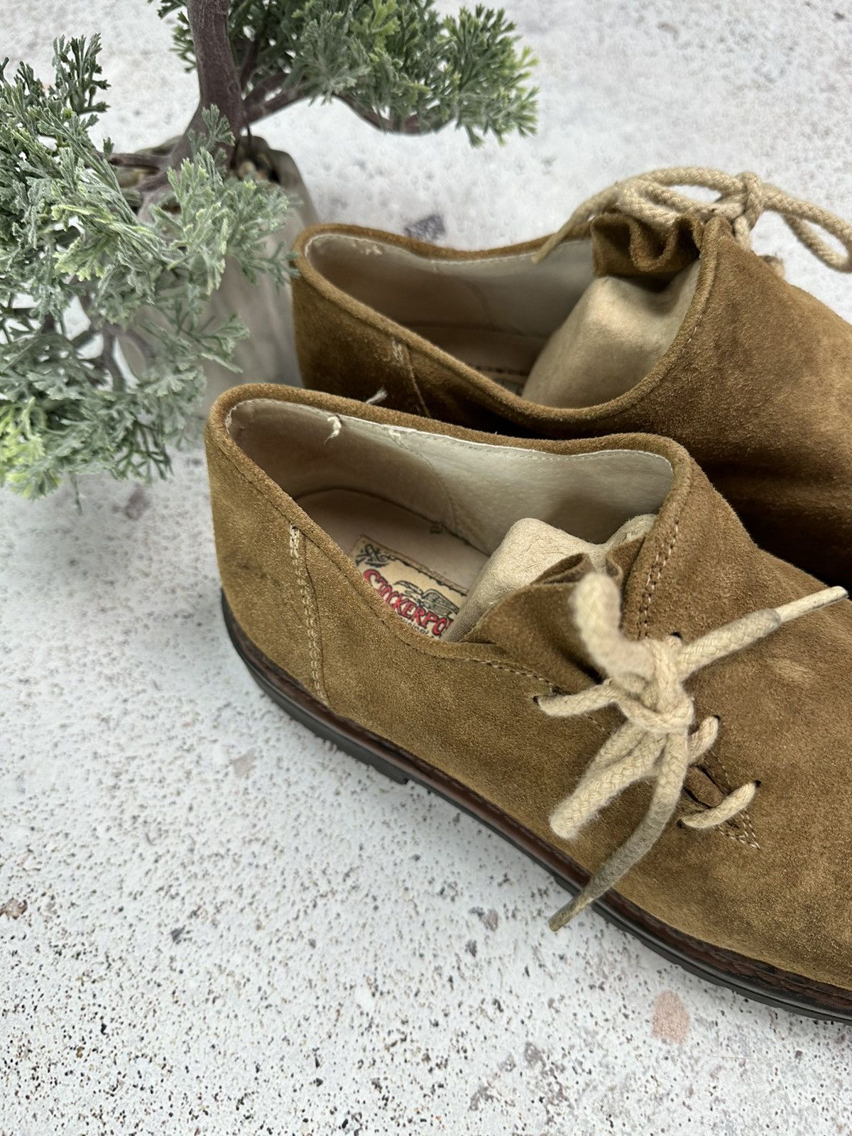 Genuine Leather × Vintage Vintage Stockerpoint Suede Shoes Men 41 Made in Italy 8 Size US 8 / EU 41 - 6 Thumbnail
