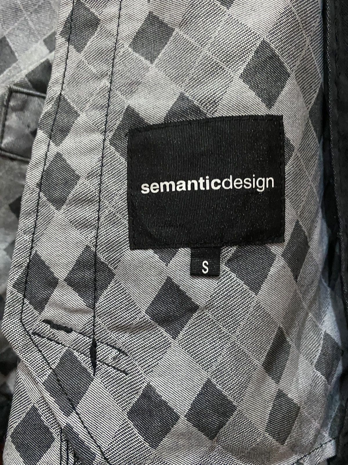 semanticdesign SEMANTIC DESIGN SHADOW DENIM JACKET Size US S / EU 44-46 / 1 - 14 Thumbnail