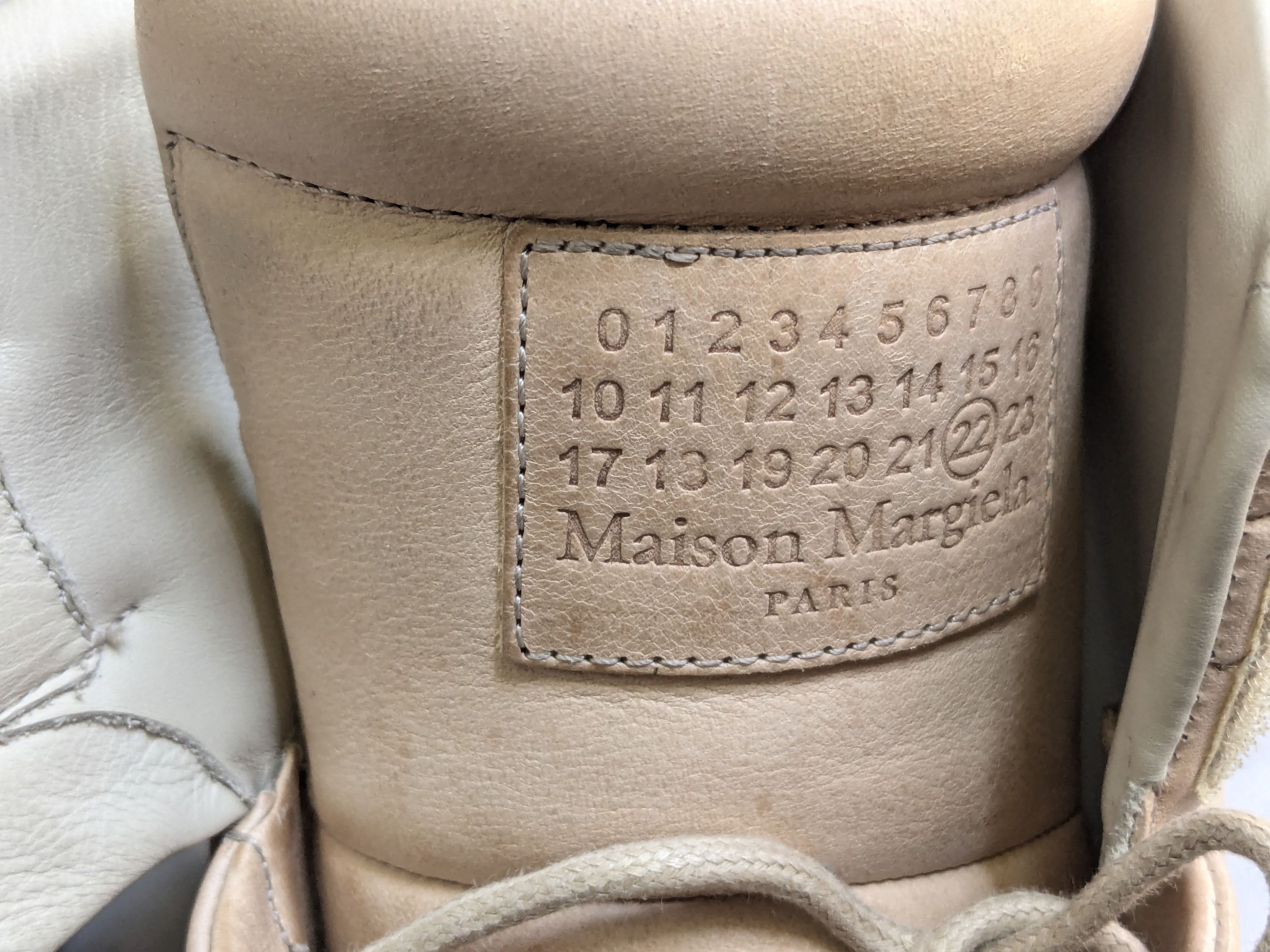 Maison Margiela Maison Margiela Future 10 43 High Tops Leather Gum Size US 10 / EU 43 - 6 Thumbnail