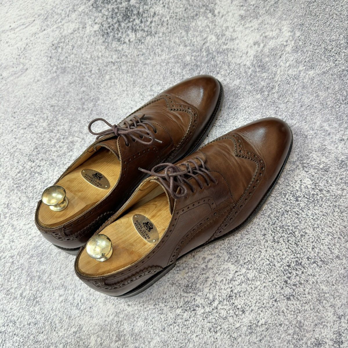 NAVYBOOT Navyboot Mens Derby Brogues US8.5 UK7.5 EU41.5 26.5cm Size US 8.5 / EU 41-42 - 8 Thumbnail