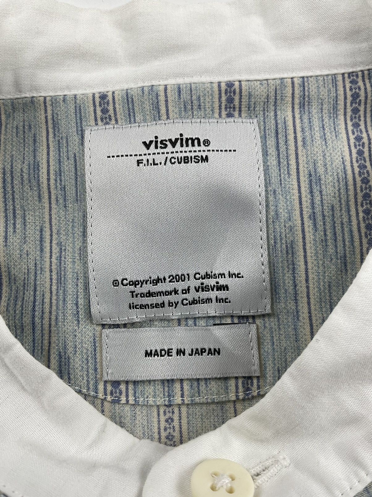 Visvim Visvim Gekko Stand Collar Shirt Size US M / EU 48-50 / 2 - 11 Thumbnail