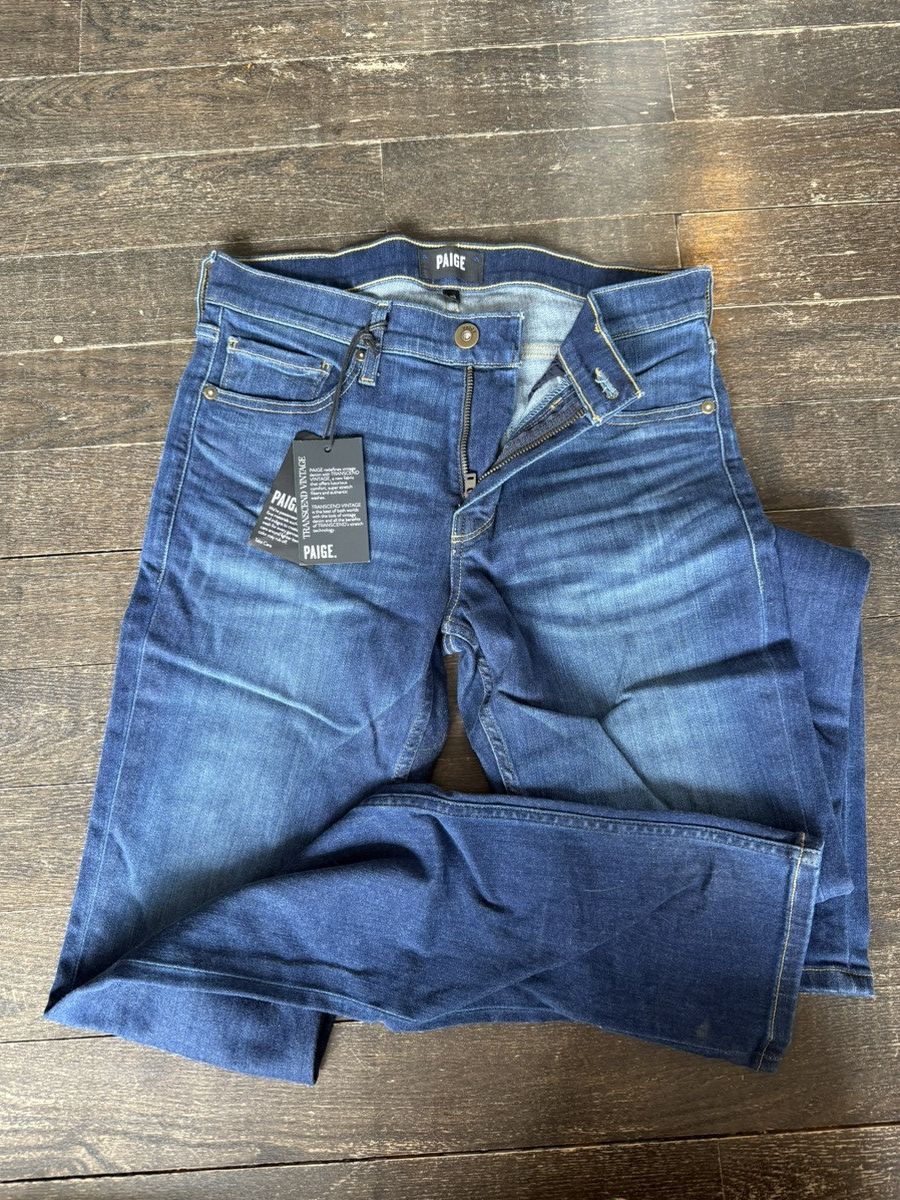 Paige Paige Lennox Slim Fit Jeans in LAIRD Size US 30 / EU 46 - 2 Thumbnail