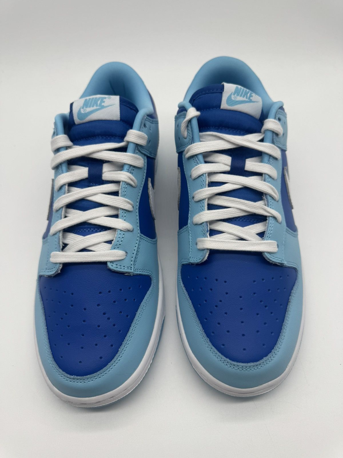 Nike Nike Dunk Low Retro QS "Argon" White Blue Men's Size 9 Size US 9 / EU 42 - 4 Thumbnail