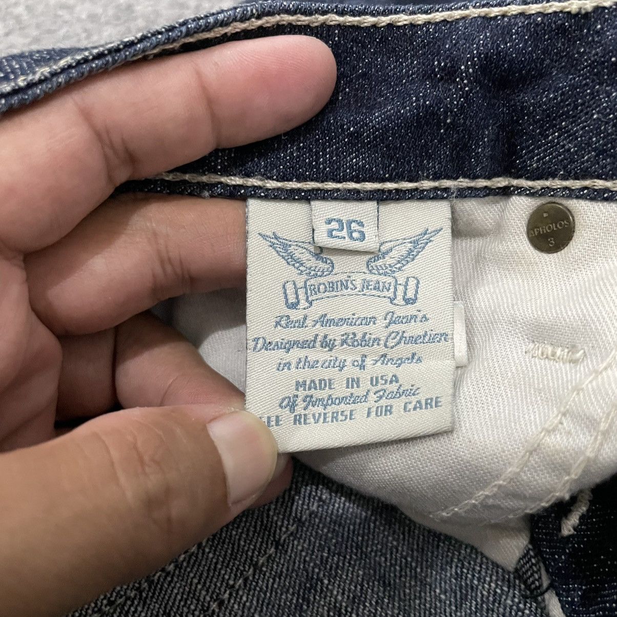 Japanese Brand Robin Jeans Denim Pants Regular Fit Size 26" / US 2 / IT 38 - 4 Thumbnail