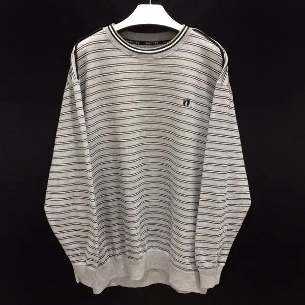 Vintage Hang Ten Striped Design Sweatshirt