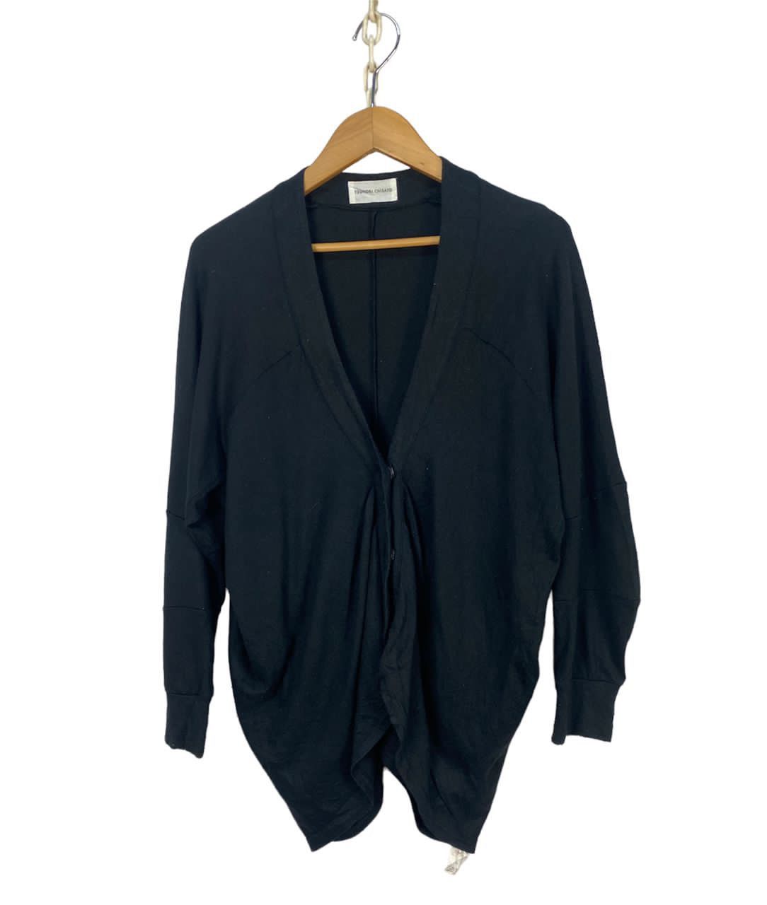 image of Tsumori Chisato Snap Button Cardigan in Black, Women's (Size Large)