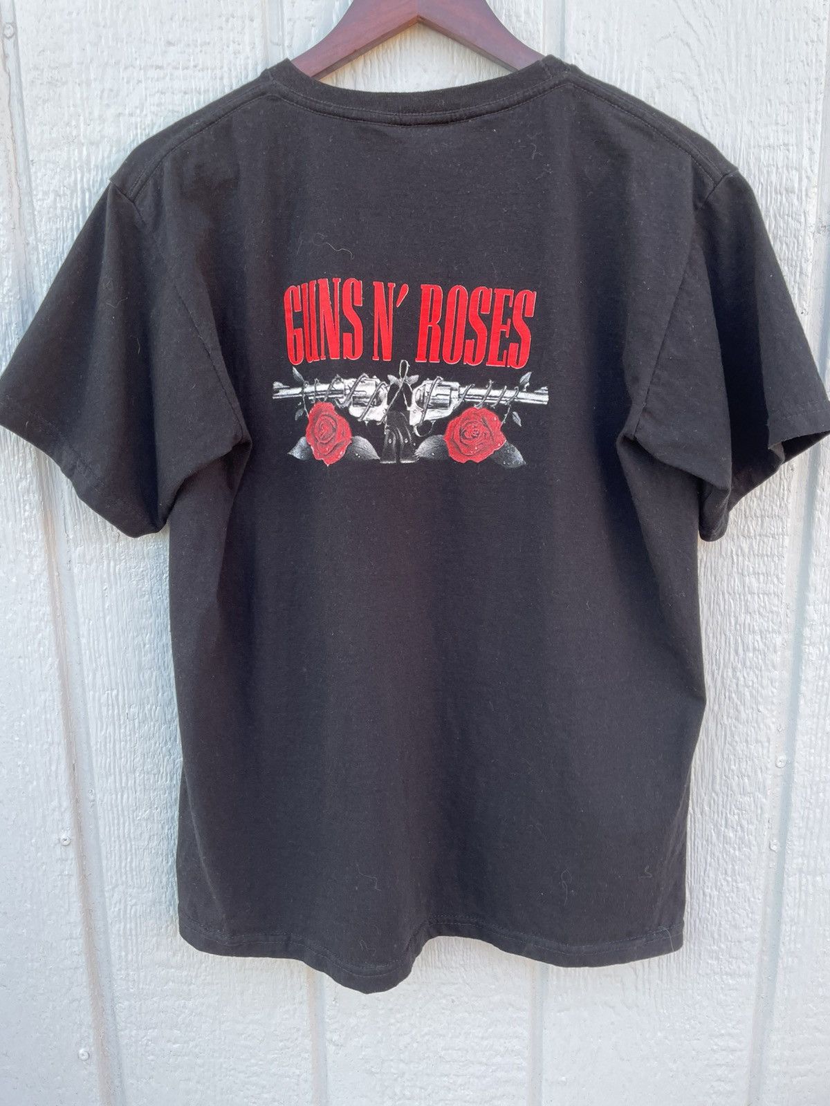 Other Vintage 90s Guns & Roses Band Bootleg XL Black T-shirt Size US XL / EU 56 / 4 - 6 Thumbnail