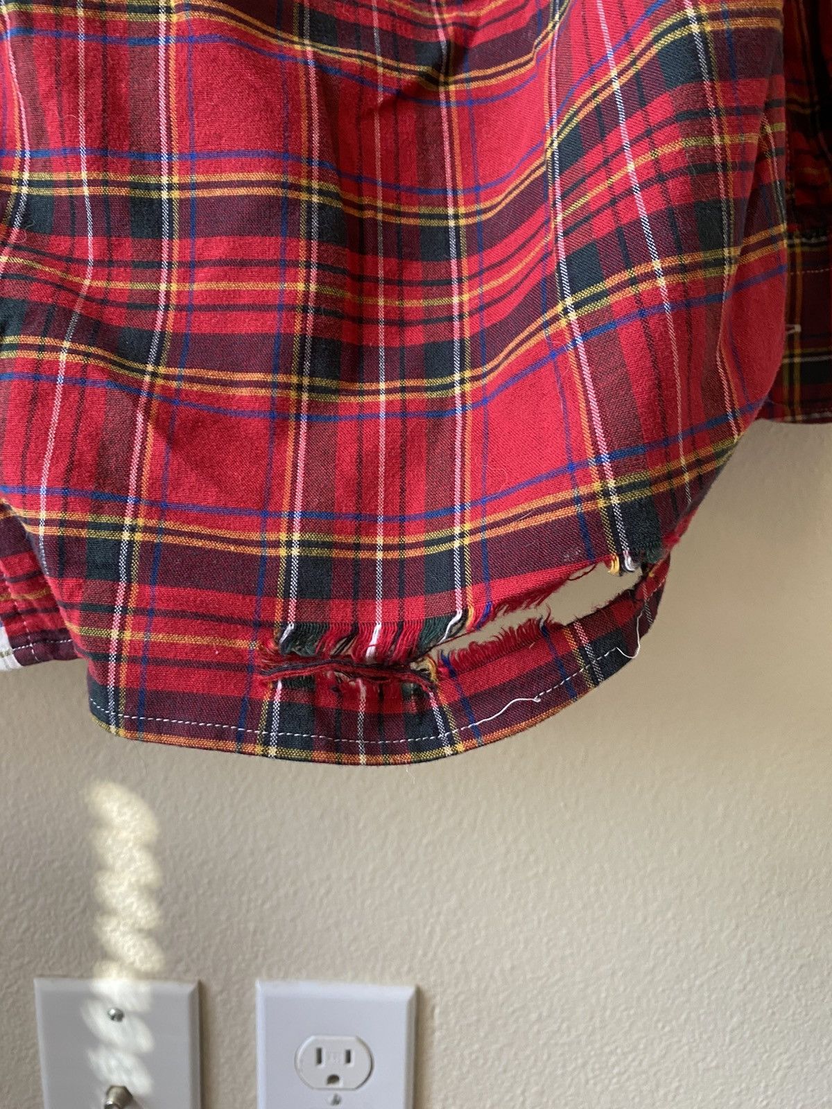 Levi's Levi’s Split-Colored Flannel with Denim Collar Size US L / EU 52-54 / 3 - 3 Thumbnail