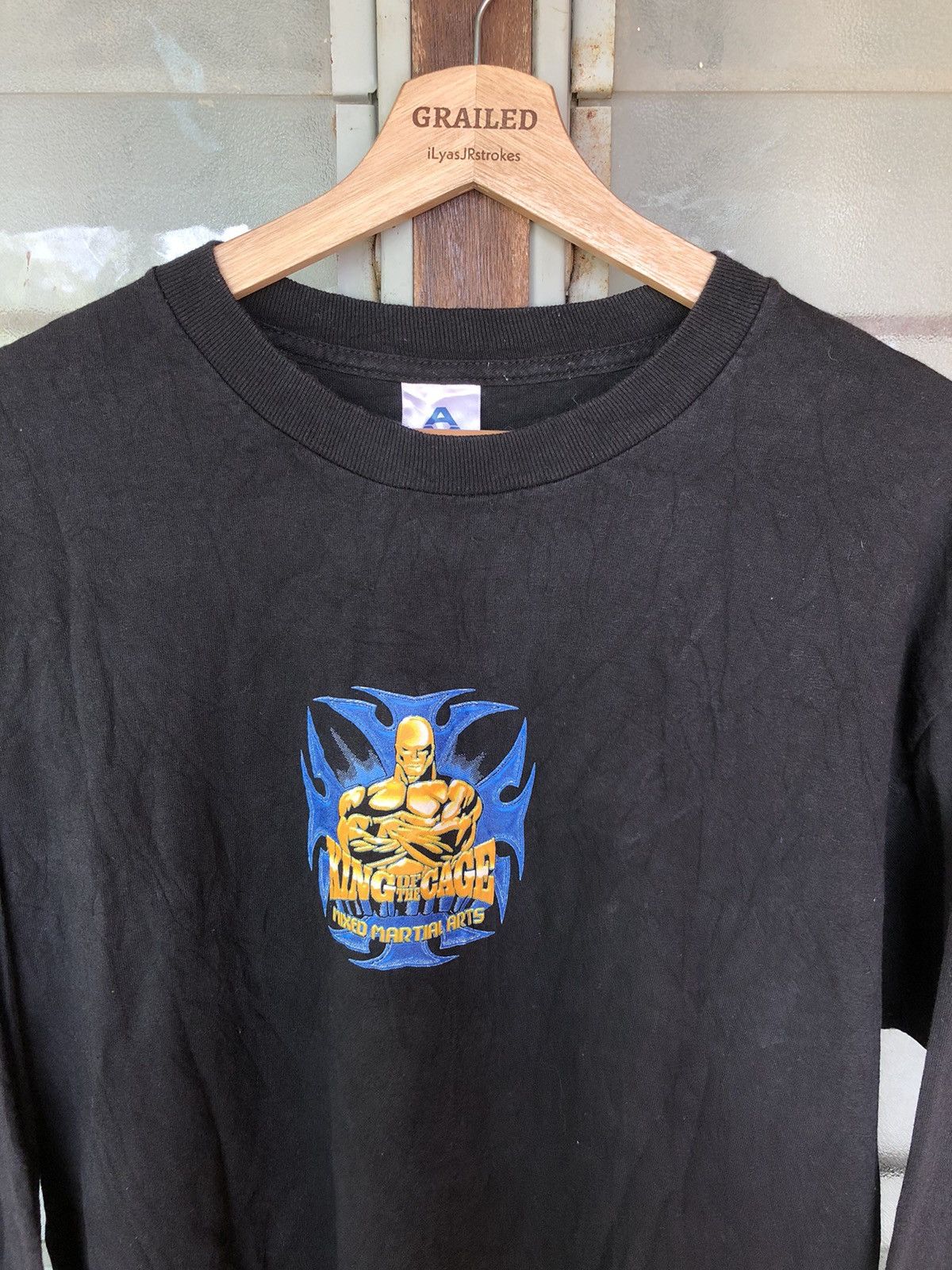 Vintage Vintage The Octagon King Of The Cage Shirt Tee Sleeve Size US L / EU 52-54 / 3 - 3 Thumbnail
