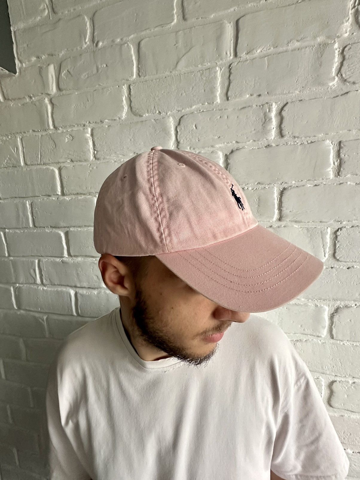Vintage 90s 2 tone Polo Sport hat Ralph Lauren RARE Green