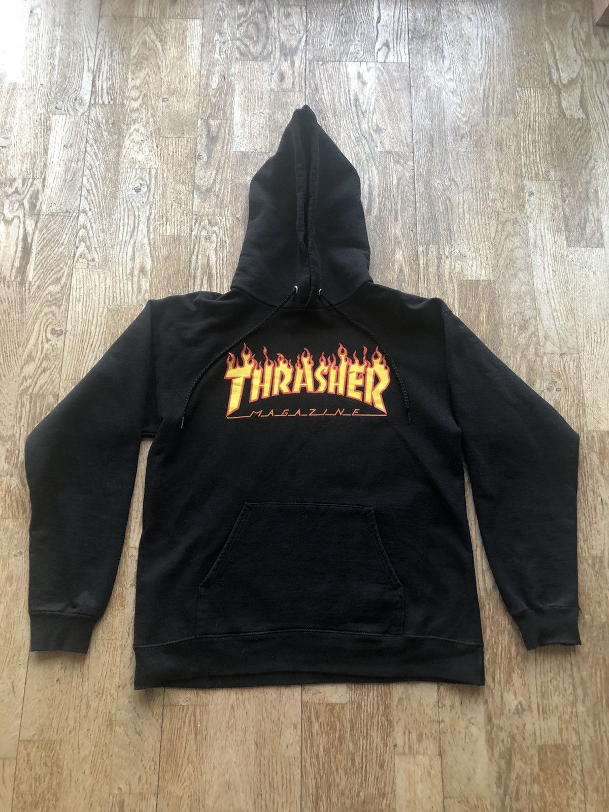 Thrasher × Vintage TRASHER MAGAZINE CLASSIC VINTAGE DESIGN HOODIE Size US S / EU 44-46 / 1 - 1 Thumbnail