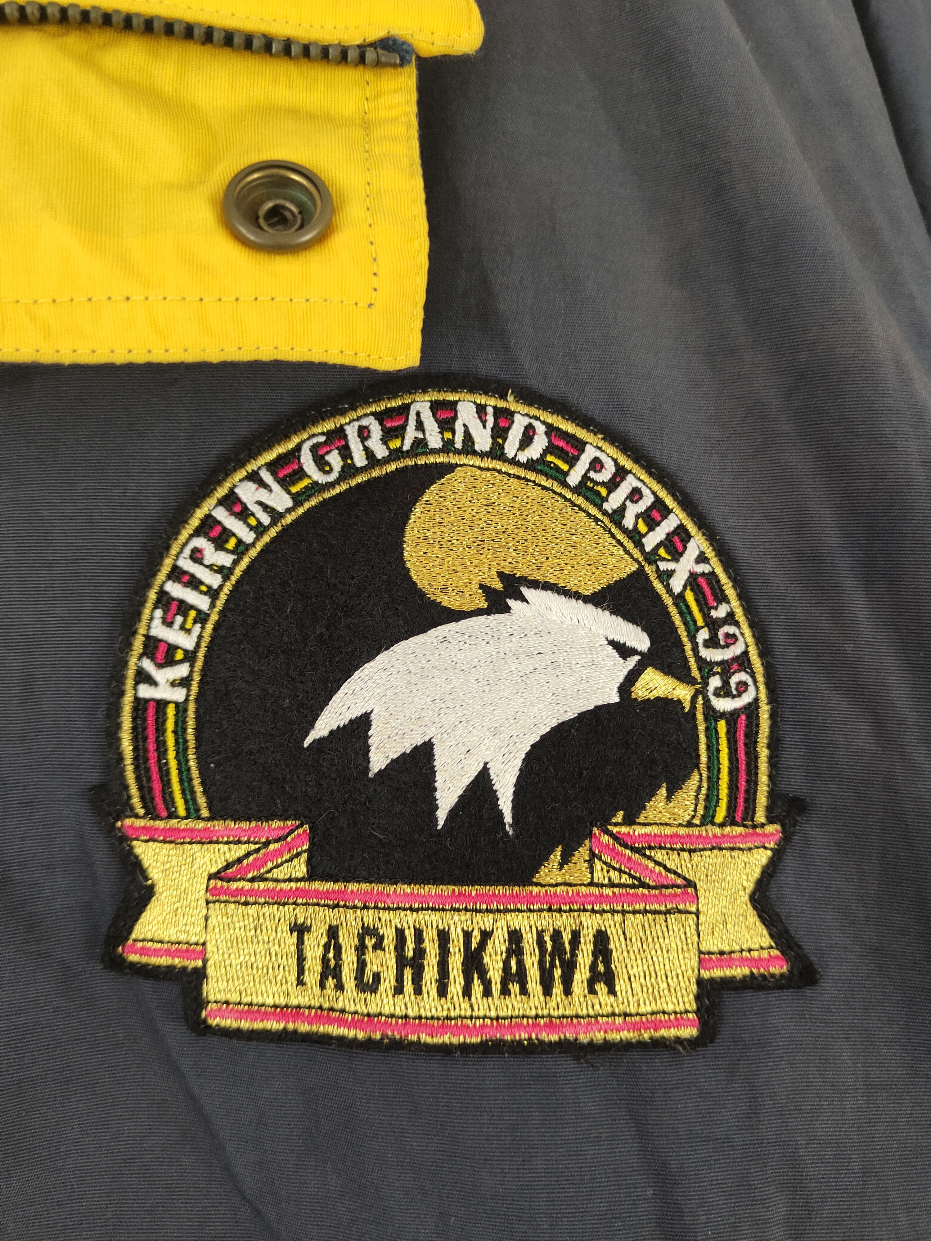 Vintage Japan vintage Keirin Grand Prix '99 Sweaters jacket #W1113 Size US L / EU 52-54 / 3 - 5 Thumbnail