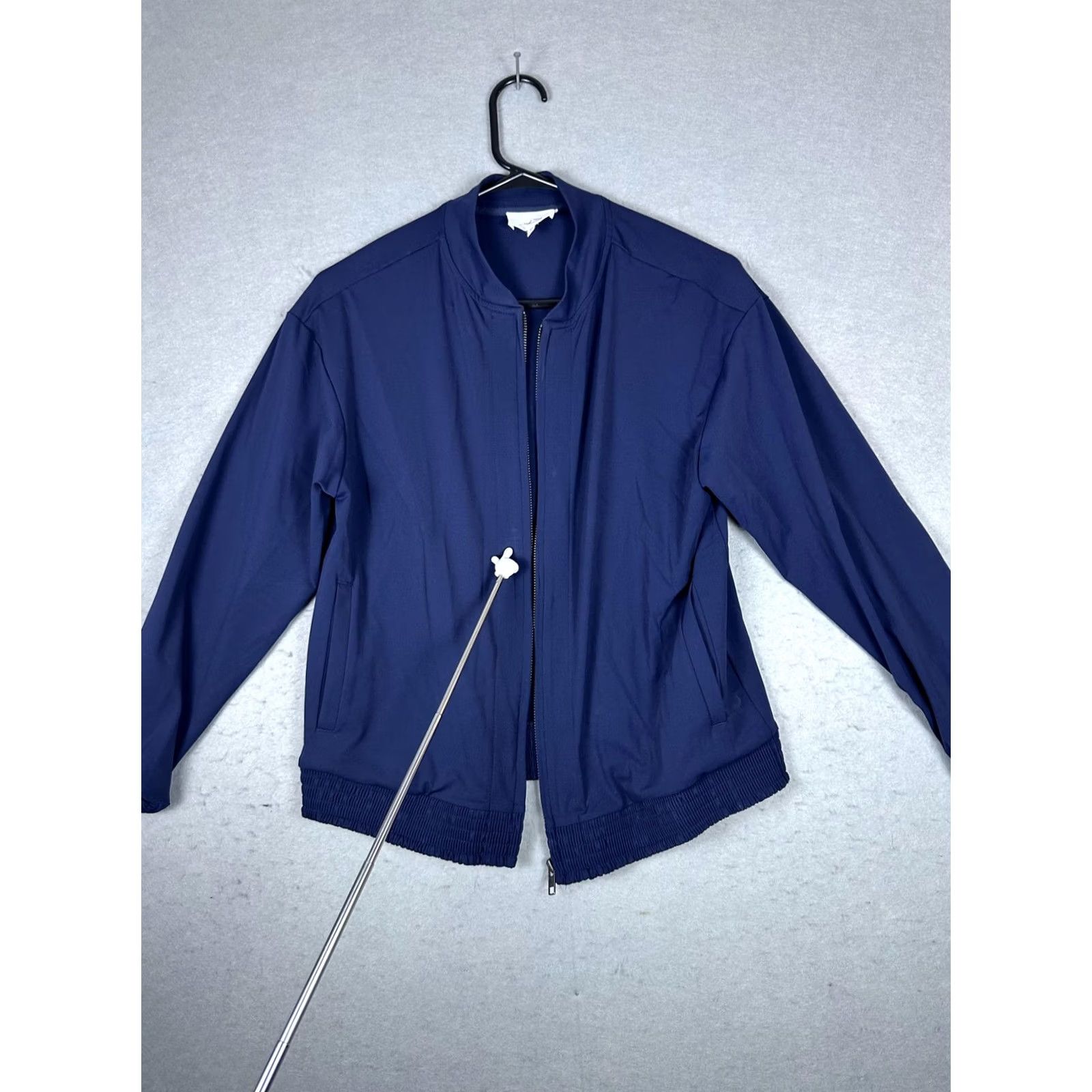 Vintage Soma Jacket Womens XS Lightweight Zip Up Bomber Casual Activewear Blue Size XS / US 0-2 / IT 36-38 - 2 Thumbnail