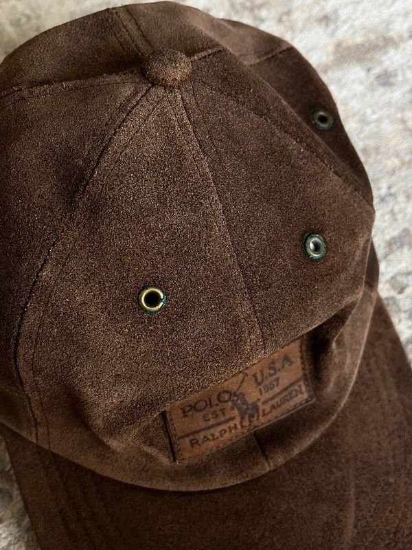 Polo Ralph Lauren OG Polo Ralph Lauren Leather Hat 2000s One Size Size ONE SIZE - 2 Thumbnail