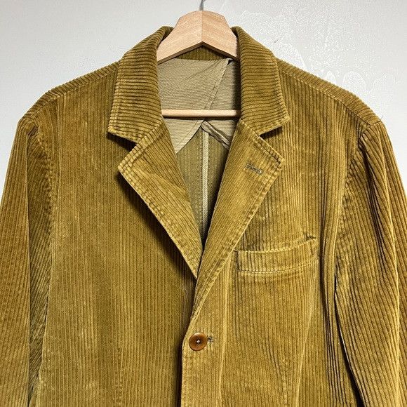 Alex Mill Alex Mill Corduroy Blazer Jacket - Large - Olive / Mustard Size US L / EU 52-54 / 3 - 5 Thumbnail