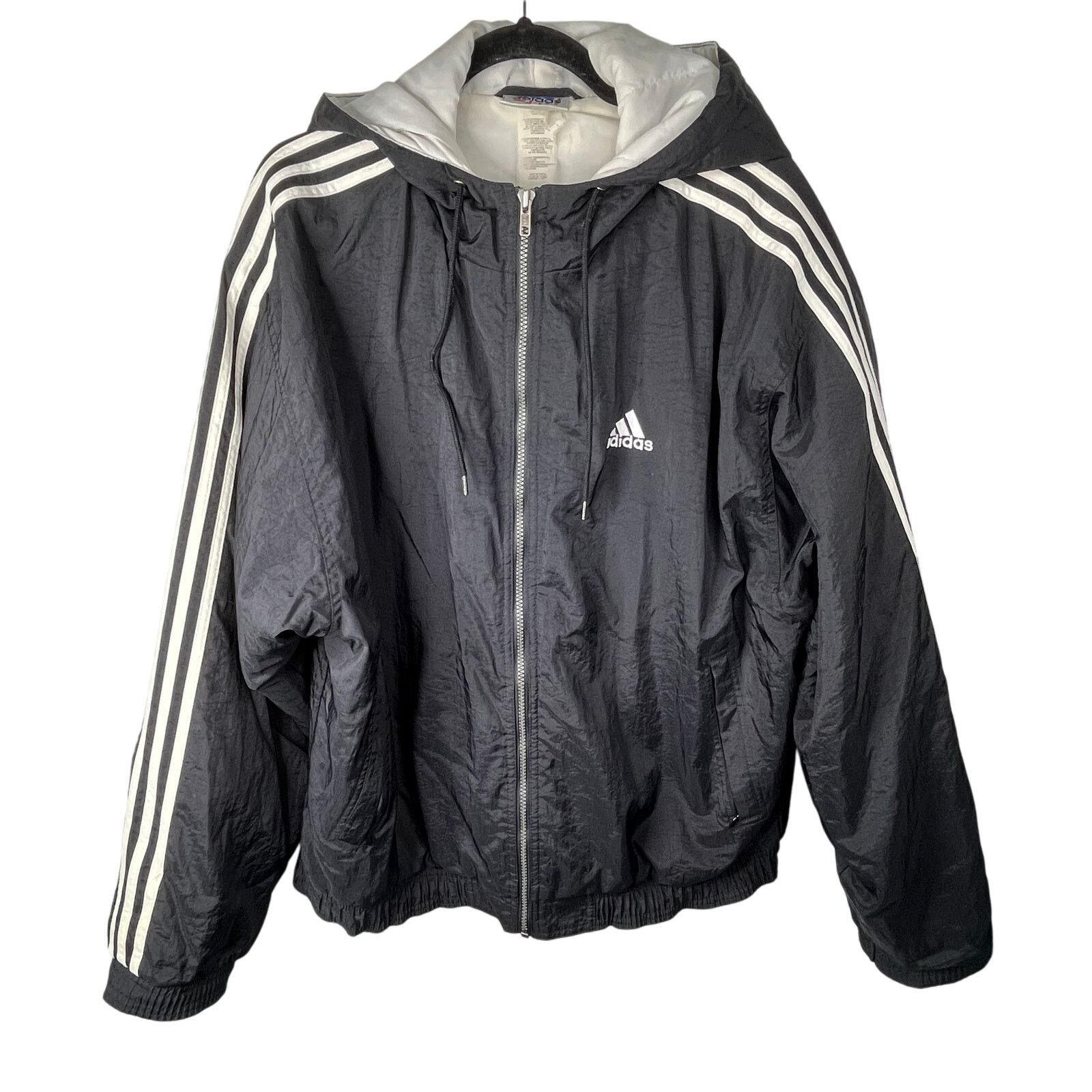 Vintage Adidas Track Zip Up Jacket Hoodie Windbreaker