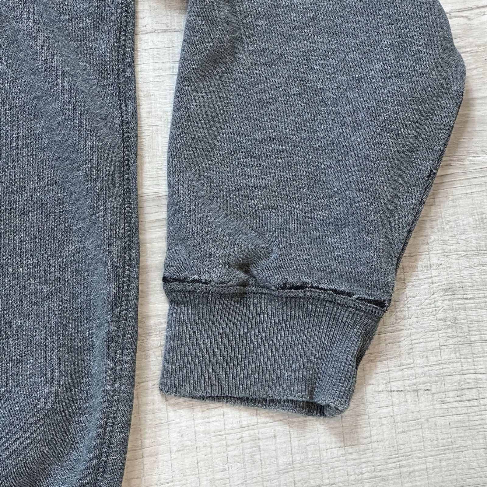 Nike Vintage Nike Hoodie Sweatshirt Gray Big Logo Center Swoosh Size US XL / EU 56 / 4 - 5 Thumbnail