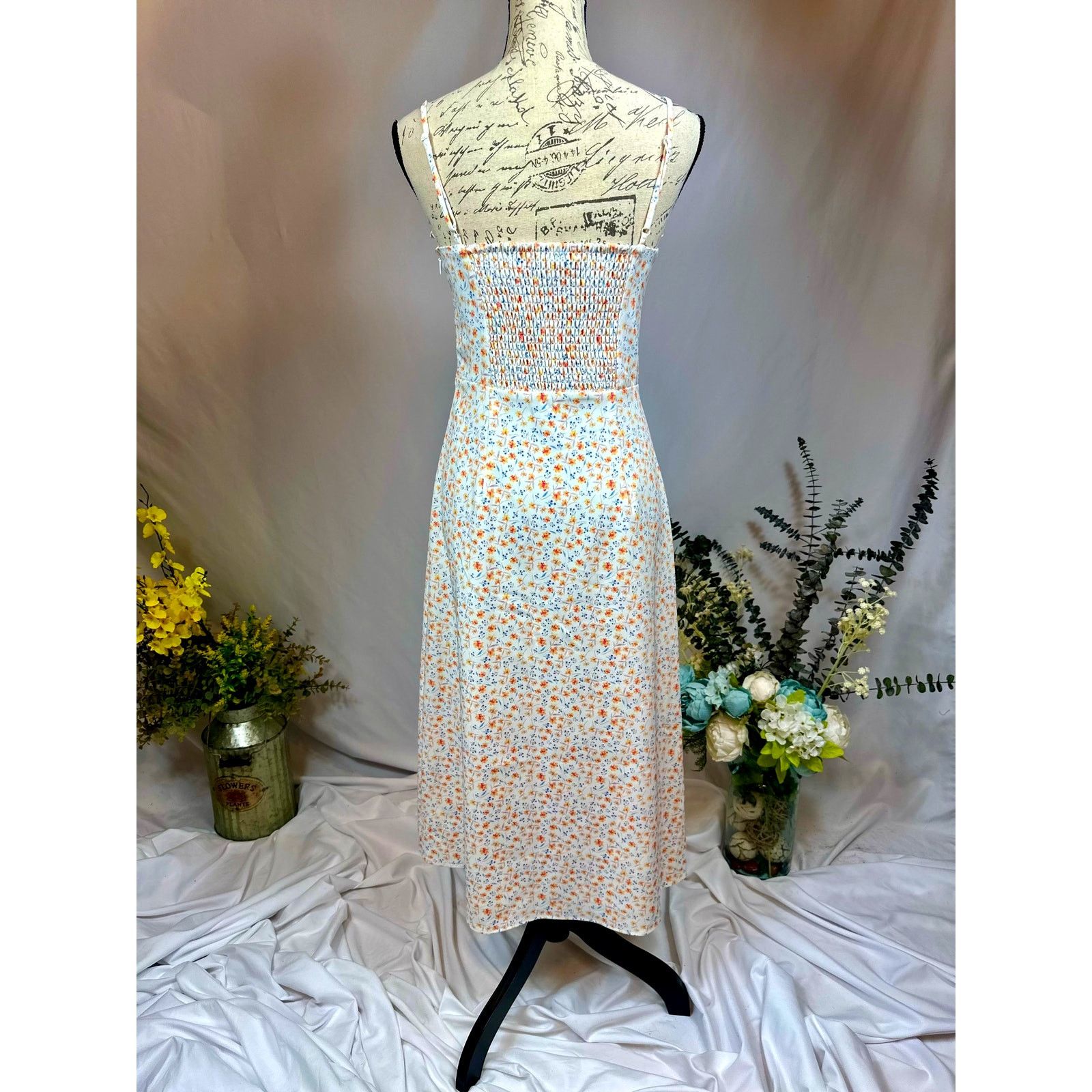 French Connection French Connection Camille Sleeveless Floral Midi Dress 6 Size M / US 6-8 / IT 42-44 - 15 Thumbnail