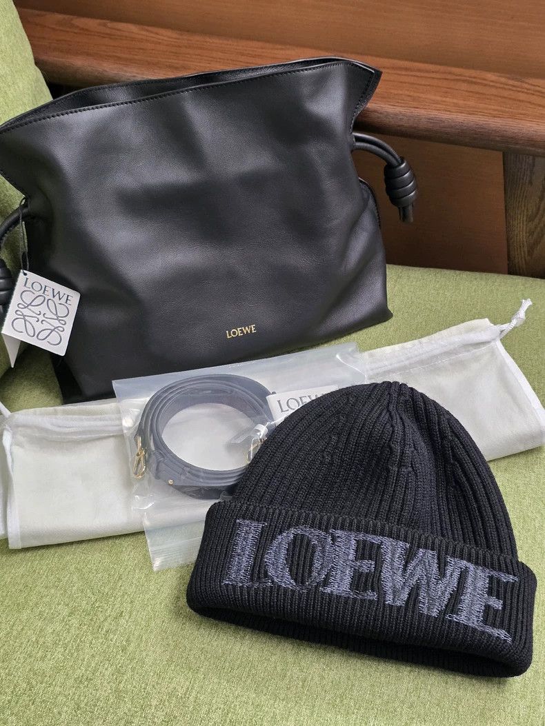 Loewe LOEWE Black knit cap Size ONE SIZE - 5 Thumbnail