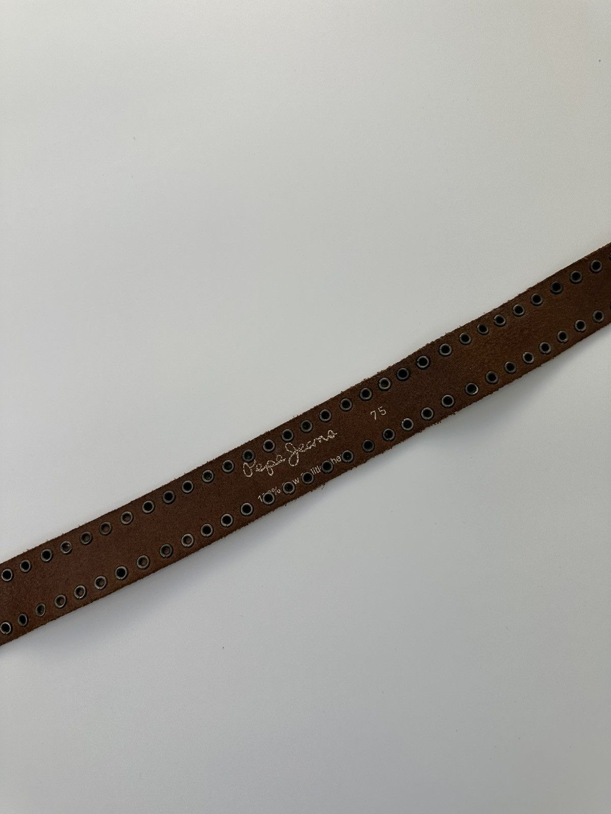 Pepe Jeans Pepe Jeans Distressed Burnt Style Belt Size ONE SIZE - 5 Thumbnail