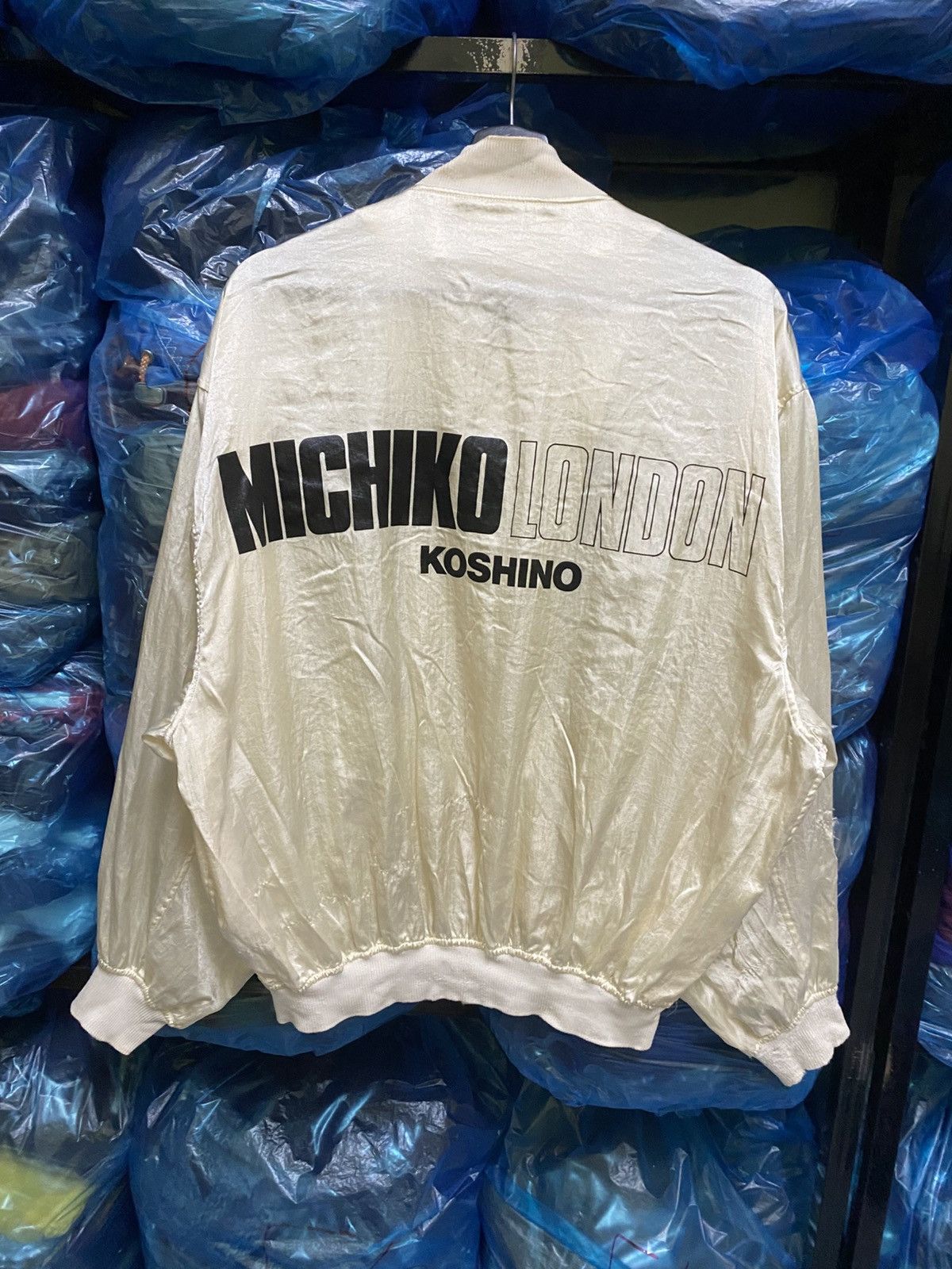 Michiko Koshino London VINTAGE 80S MICHIKO LONDON VARSITY JACKET Size US M / EU 48-50 / 2 - 1 Thumbnail