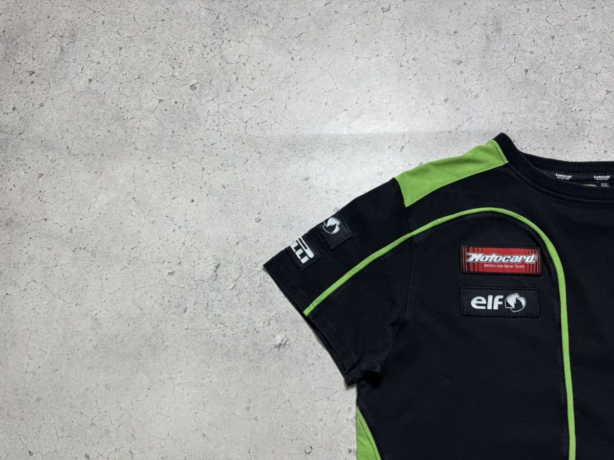 Vintage Kawasaki Racing Team Black T-Shirt Size US XL / EU 56 / 4 - 4 Thumbnail