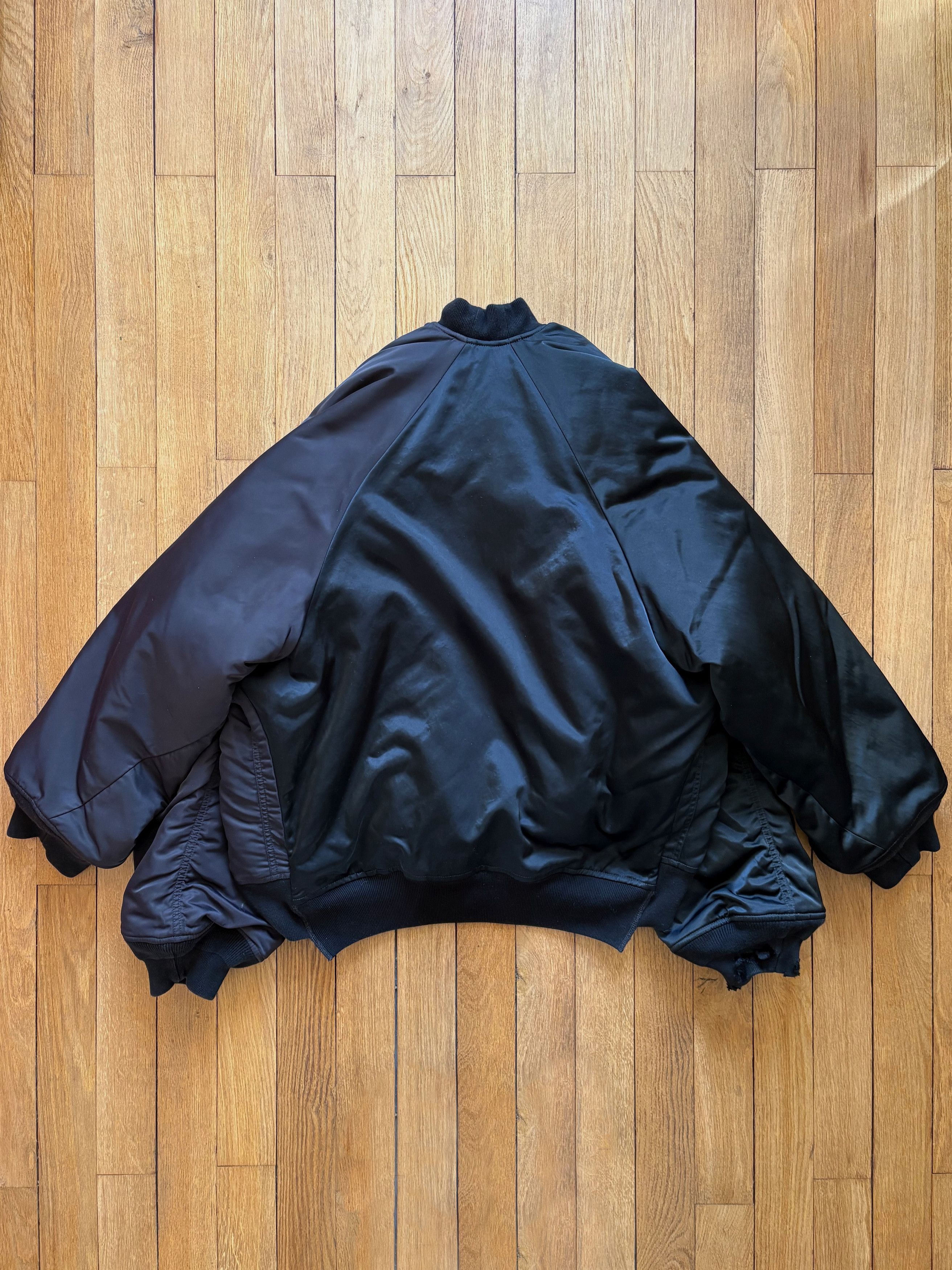 Balenciaga Balenciaga SS24 Double Sleeve Bomber Size US M / EU 48-50 / 2 - 2 Thumbnail