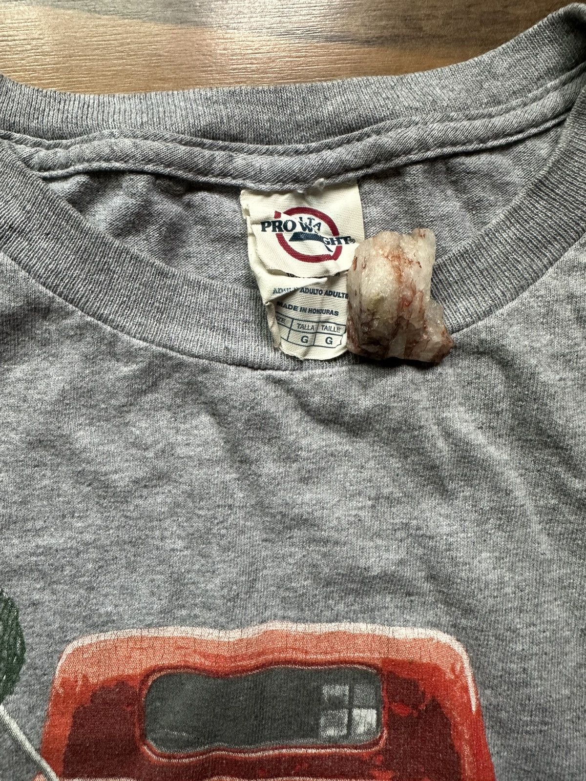 Vintage Gray 'Gone Fishin'' Graphic T-Shirt Size US L / EU 52-54 / 3 - 4 Thumbnail