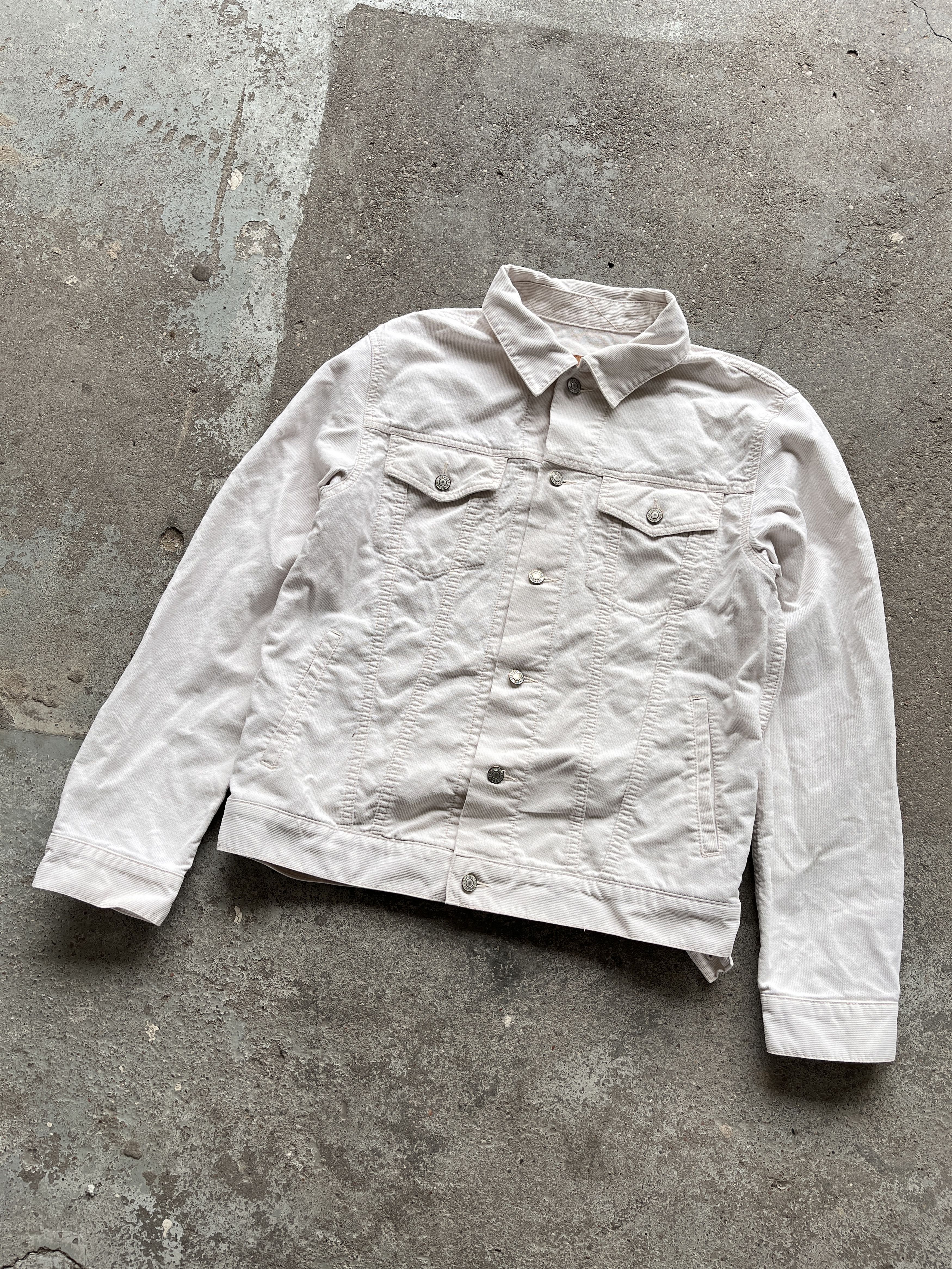 Gap gap white denim jacket vintage classic Size US L / EU 52-54 / 3 - 2 Thumbnail