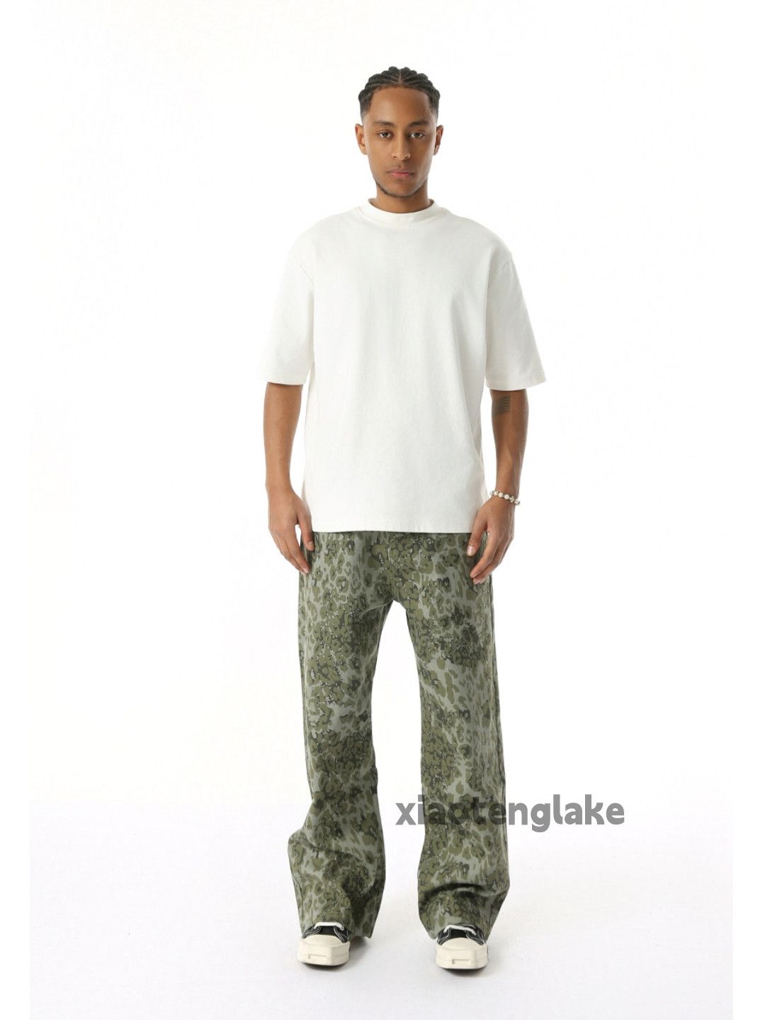 Jean × Vintage Washed faded loose baggy hiphop work cargo jeans Size US 32 / EU 48 - 7 Thumbnail