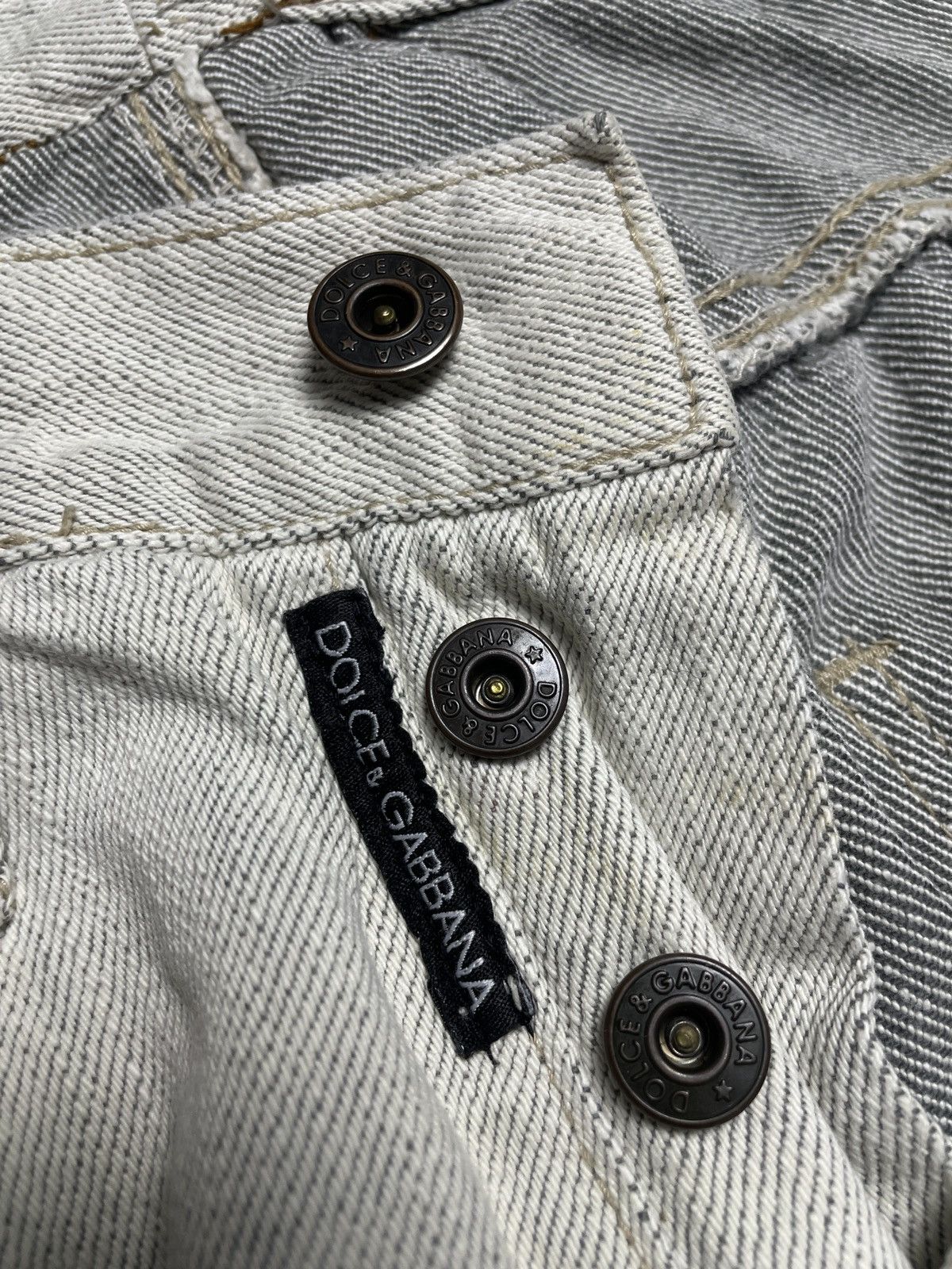 Dolce & Gabbana D&G - Distressed Denim Pants Size US 32 / EU 48 - 14 Thumbnail