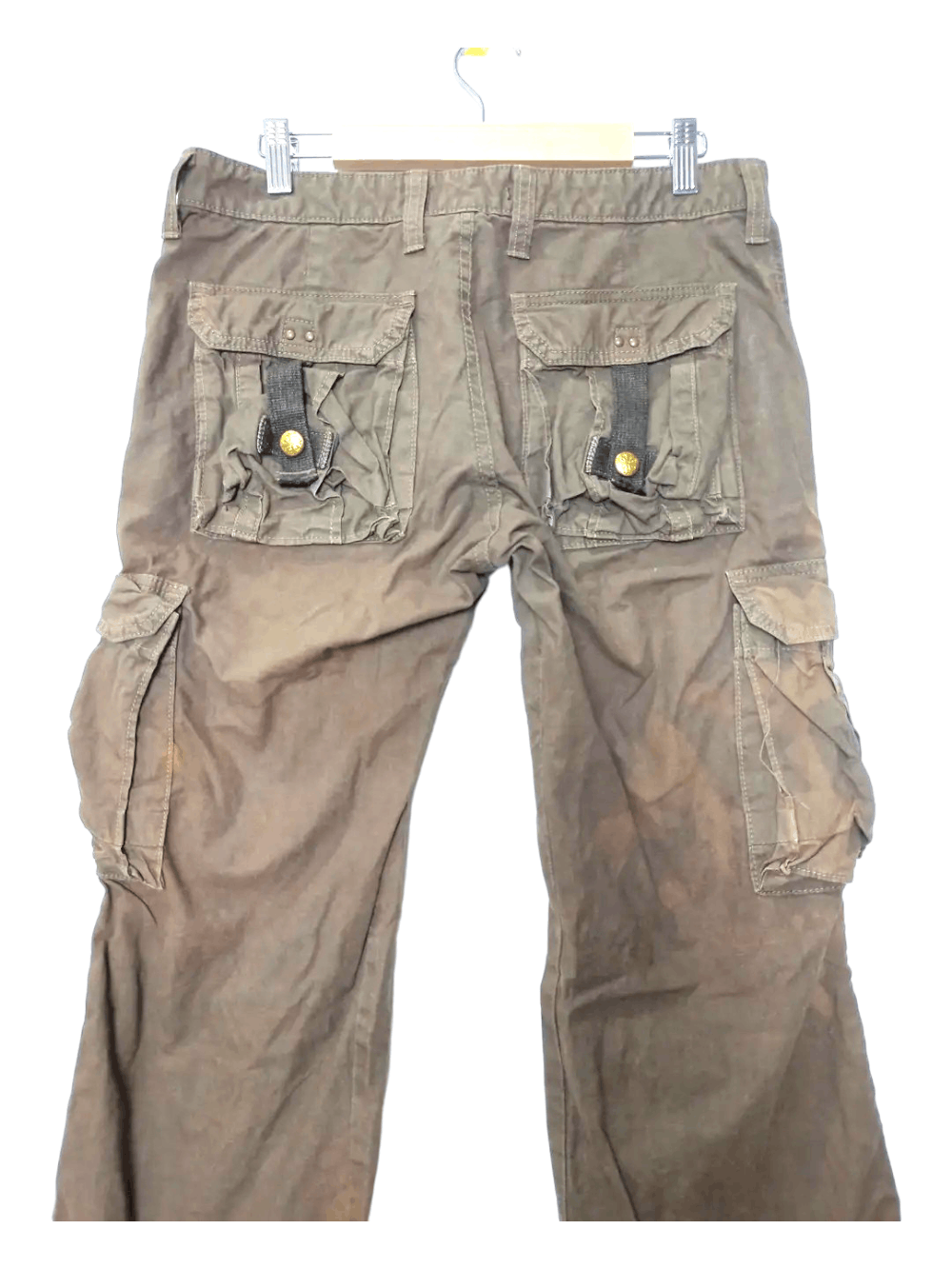 Surplus Research SURPLUS Mud Wash Tactical Cargo Pants Size US 30 / EU 46 - 14 Thumbnail