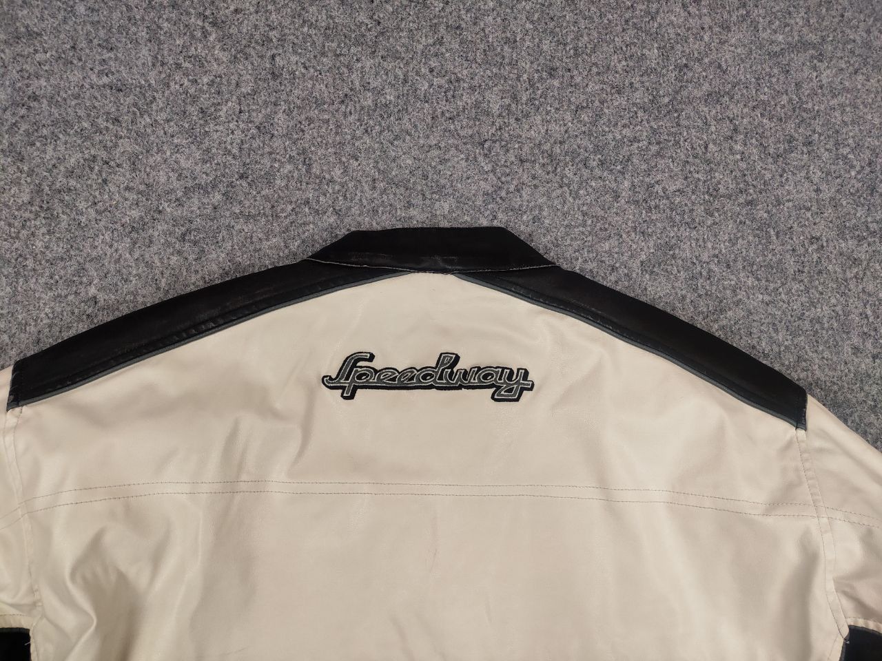 Vintage Vintage Speedway Monza Racing Moto Leather Style Jacket Size US XL / EU 56 / 4 - 12 Thumbnail