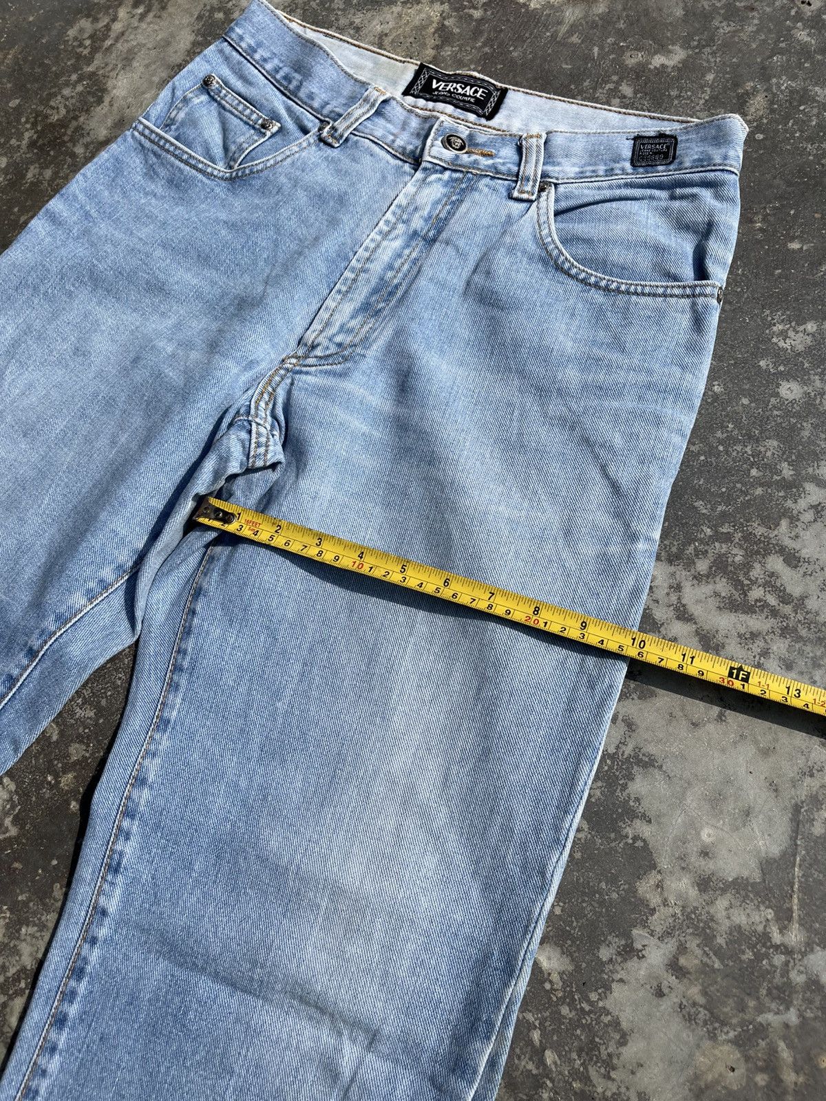 Versace × Versace Jeans Couture × Vintage Vintage Versace Jeans Couture Size US 30 / EU 46 - 10 Thumbnail