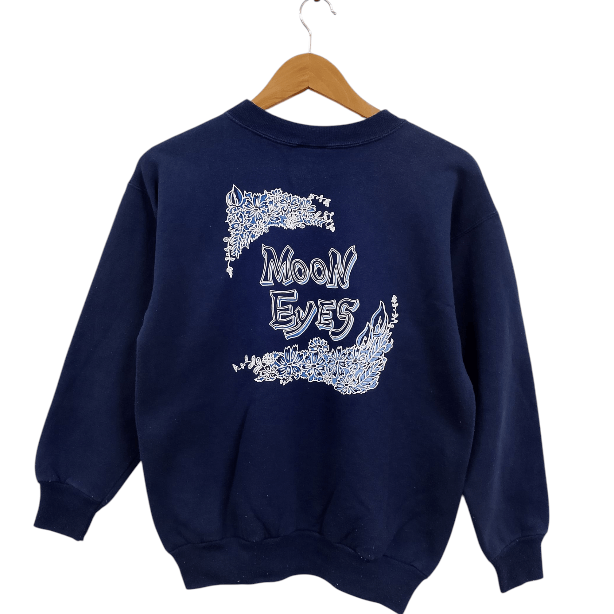 Japanese Brand Vintage Moon Eyes Graphic Sweatshirt Size US S / EU 44-46 / 1 - 2 Thumbnail