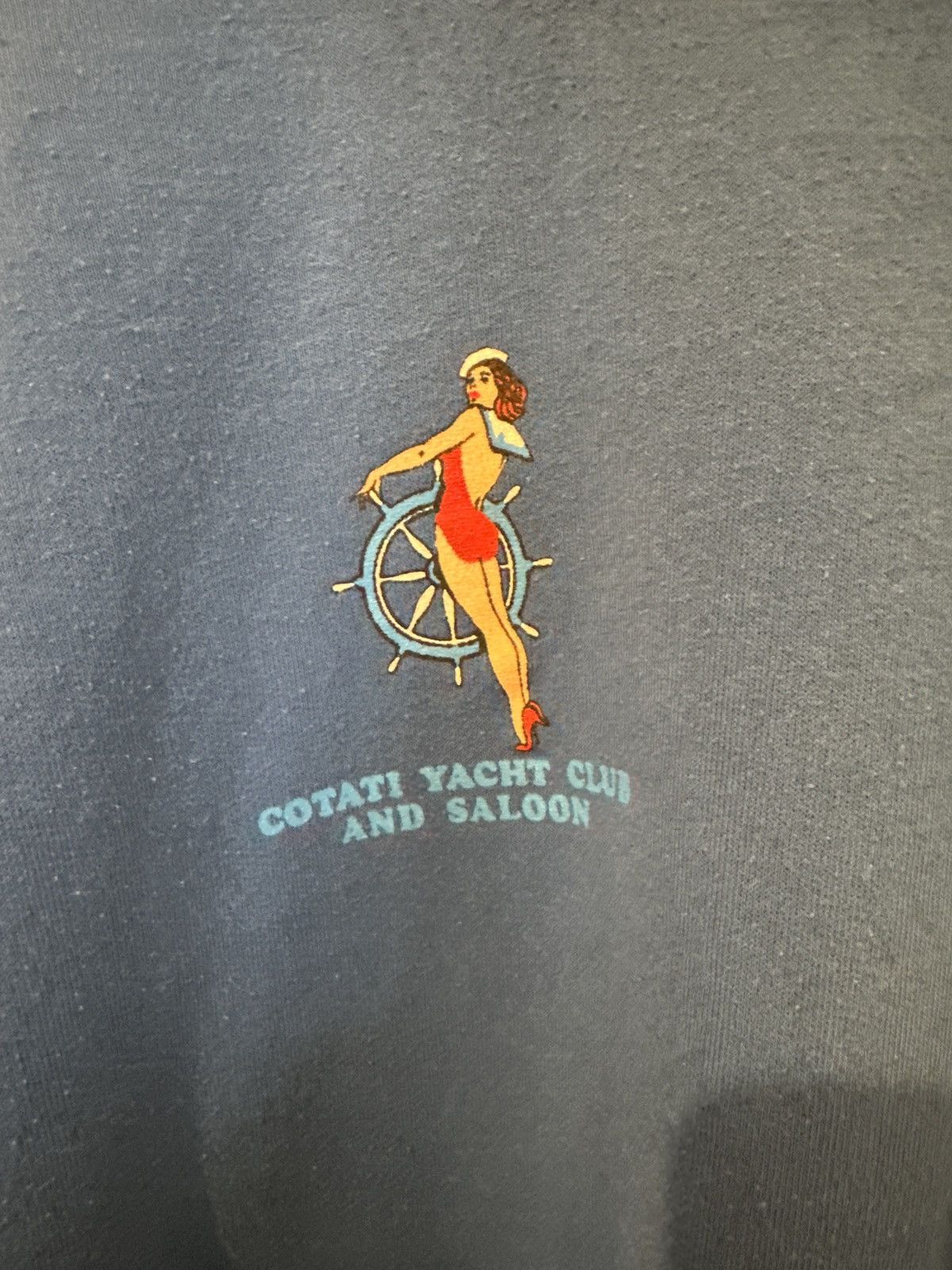 Vintage Yacht Club Crewneck Size US XL / EU 56 / 4 - 5 Thumbnail