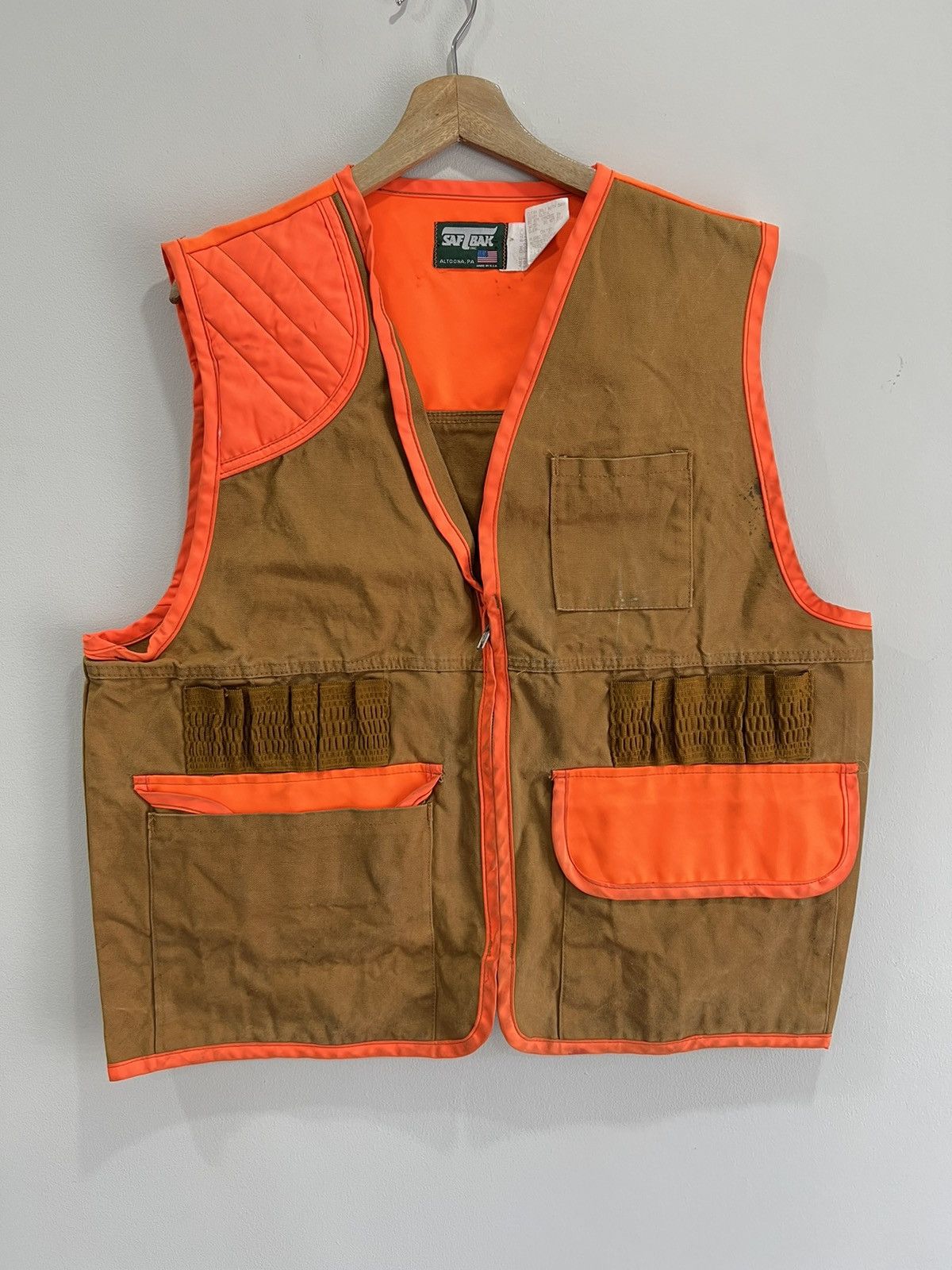 Vintage Saftbak Vest hunting fishing