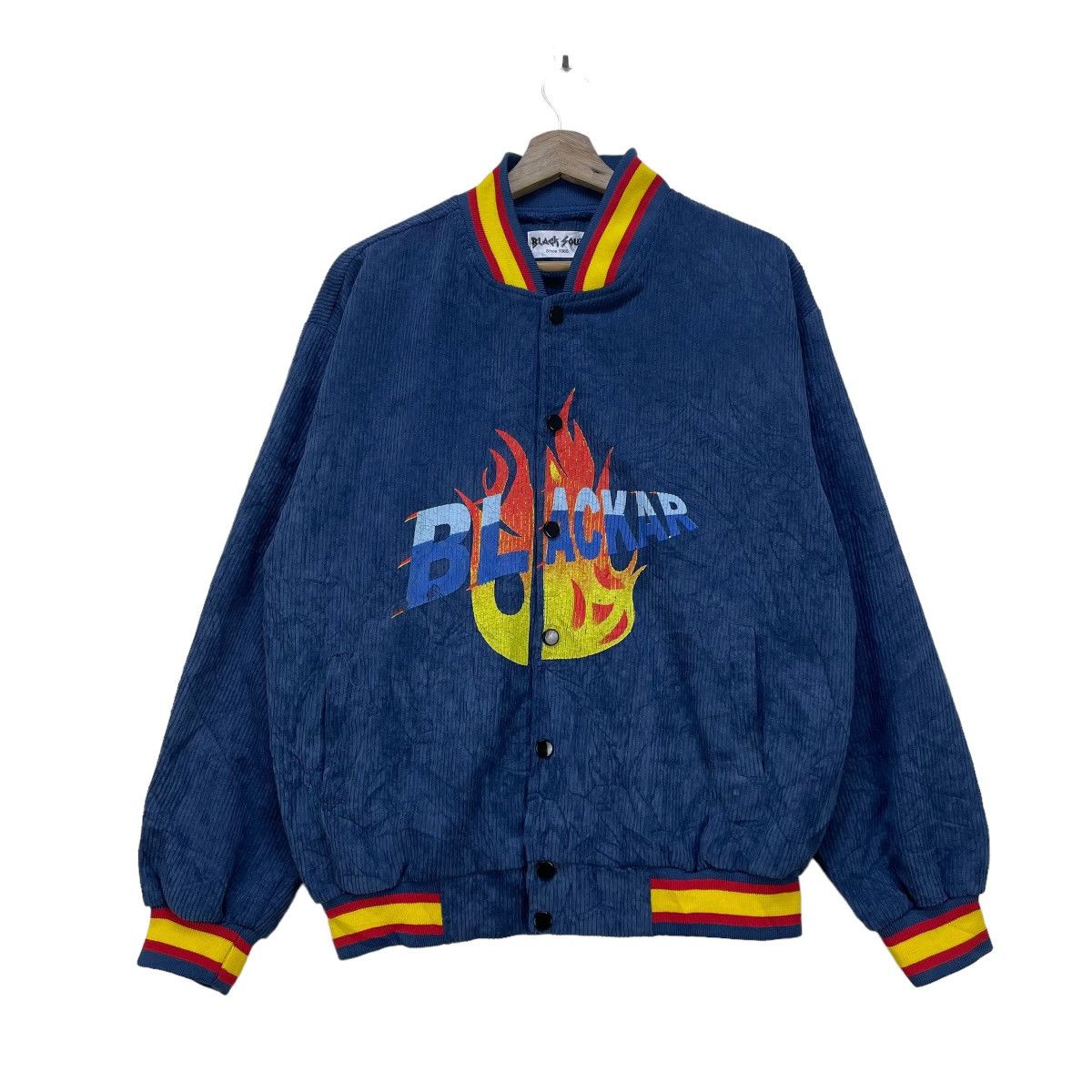 Vintage Japanese Brand Black Soul Hotwheels Jacket Size US M / EU 48-50 / 2 - 1 Thumbnail