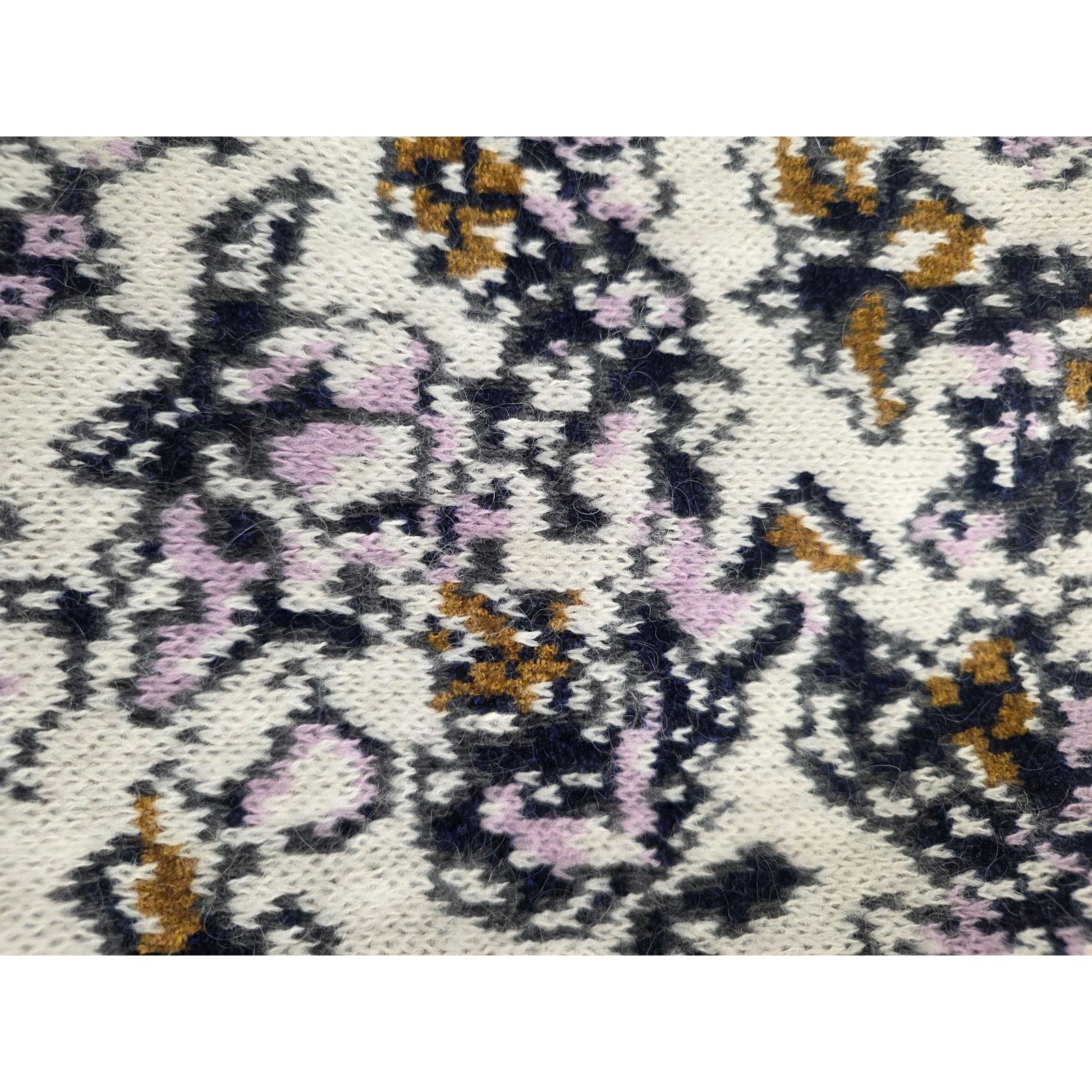 Loft LOFT Floral Boho Sweater Womens Medium Soft Knit Scoop Neck Size M / US 6-8 / IT 42-44 - 8 Thumbnail