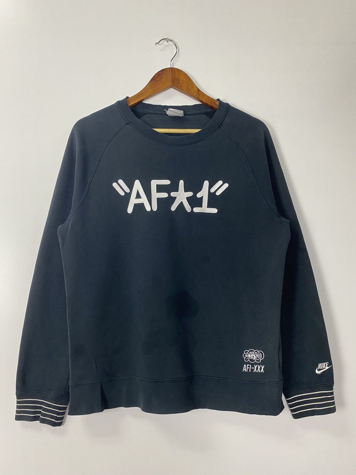 Nike × Vintage Nike AFA1 Sweater Size US M / EU 48-50 / 2 - 2 Thumbnail