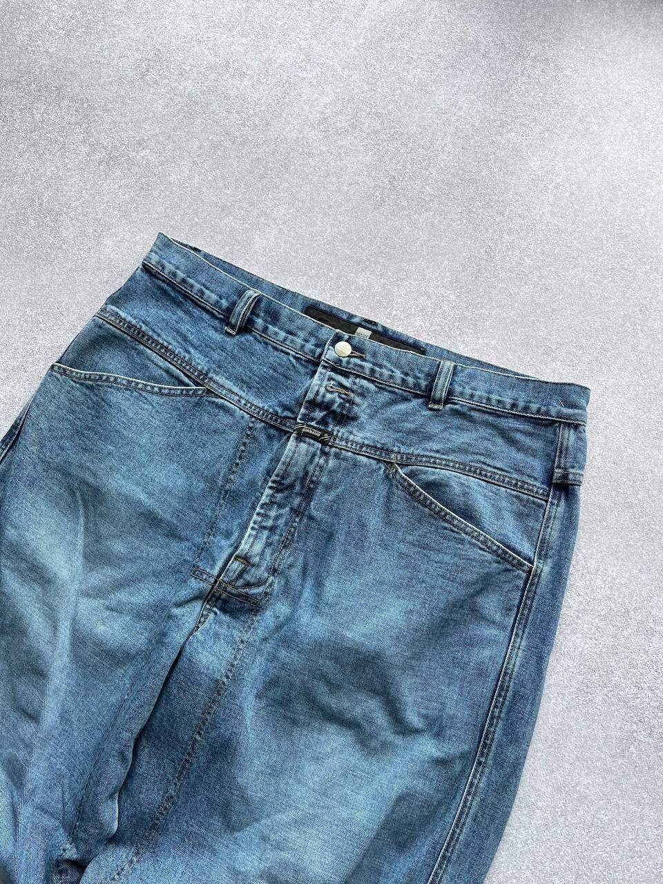 Marithe + Francois Girbaud × Vintage VINTAGE MFG MARITHE FRANCOIS GIRBRAUD BAGGY DENIM JEANS 36 Size US 36 / EU 52 - 4 Thumbnail