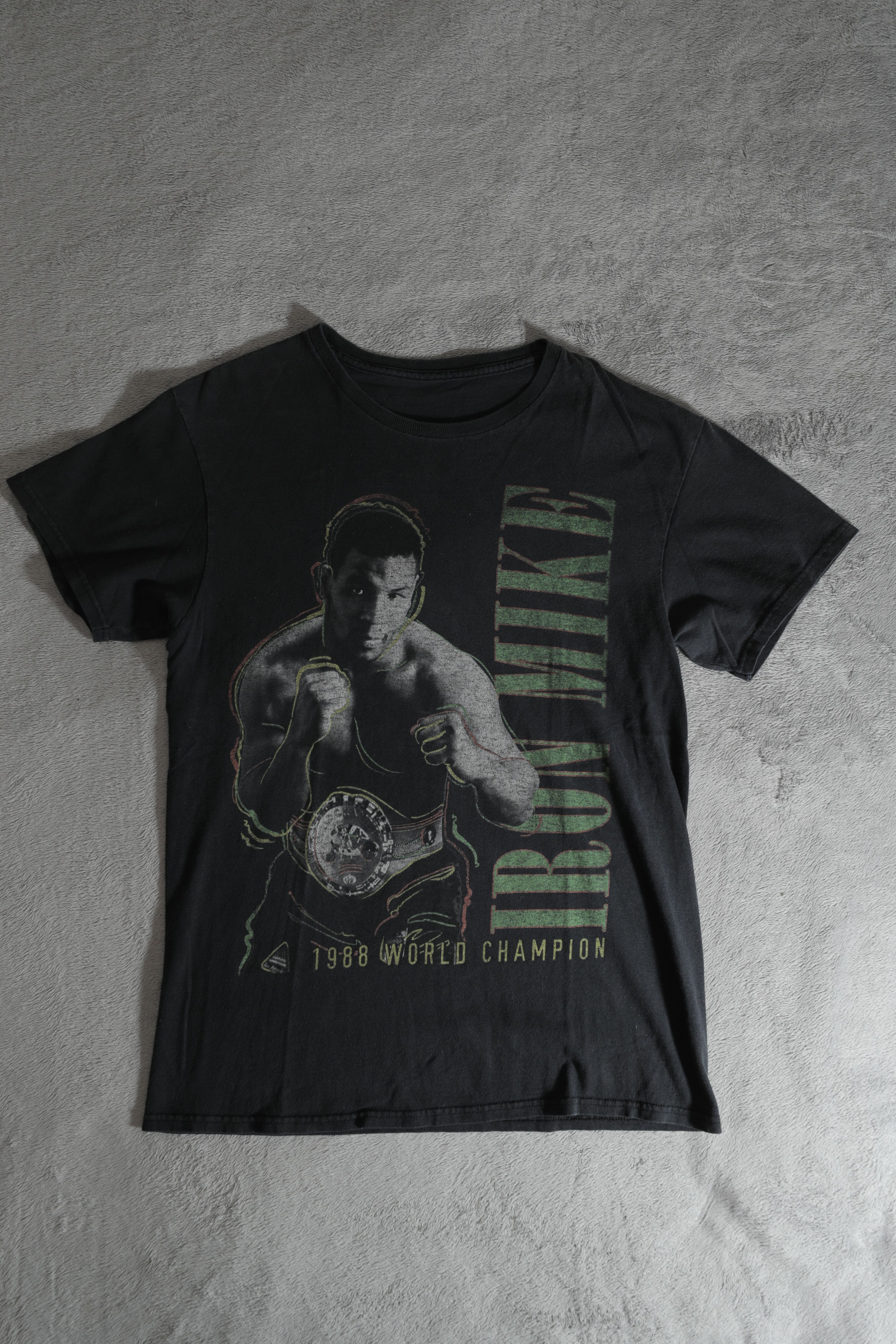 Vintage Iron Mike Tyson 1988 World Champion Shirt (M) Size US M / EU 48-50 / 2 - 3 Thumbnail